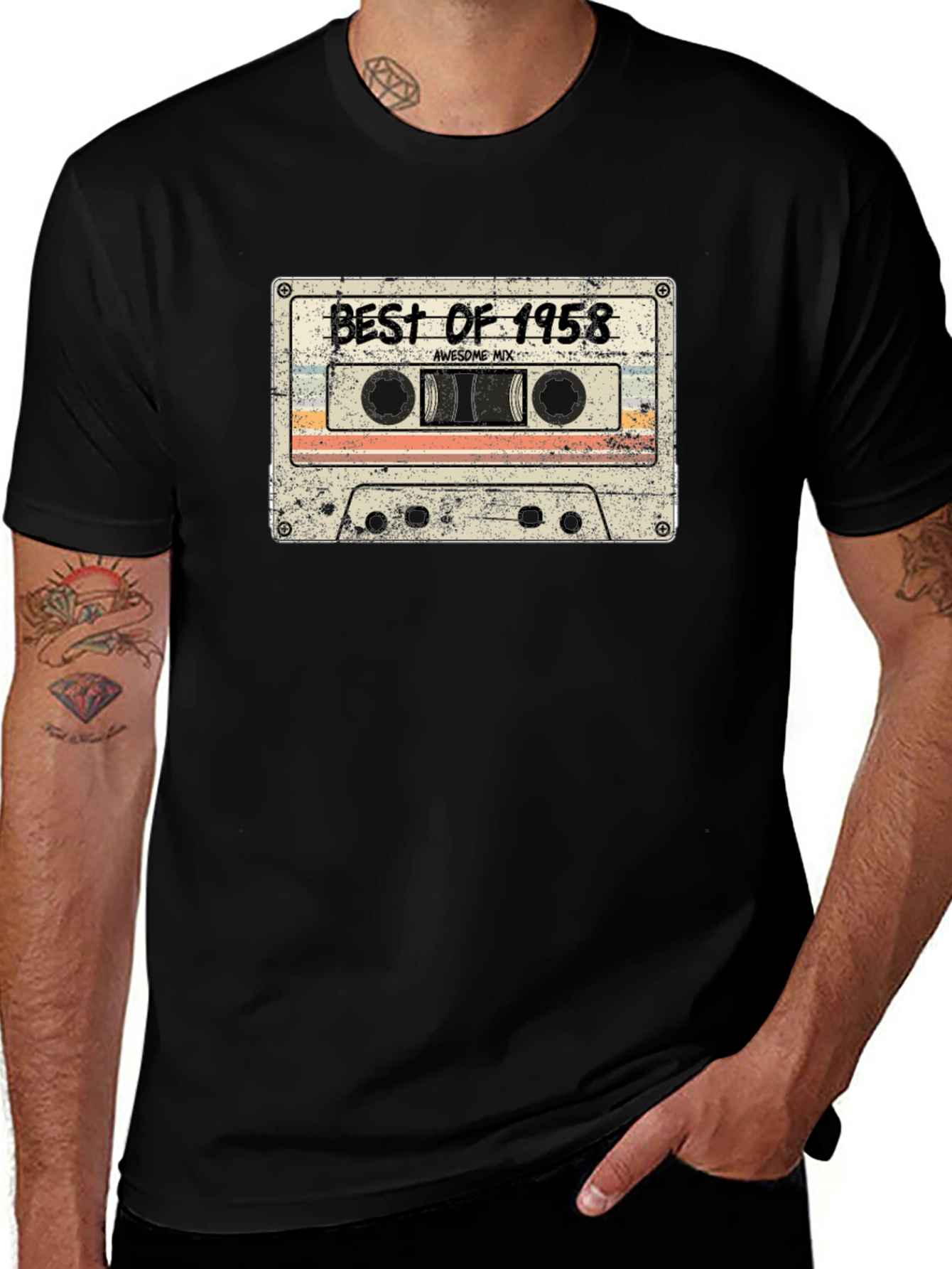 Best of 1958 Cassette Tape T-Shirt