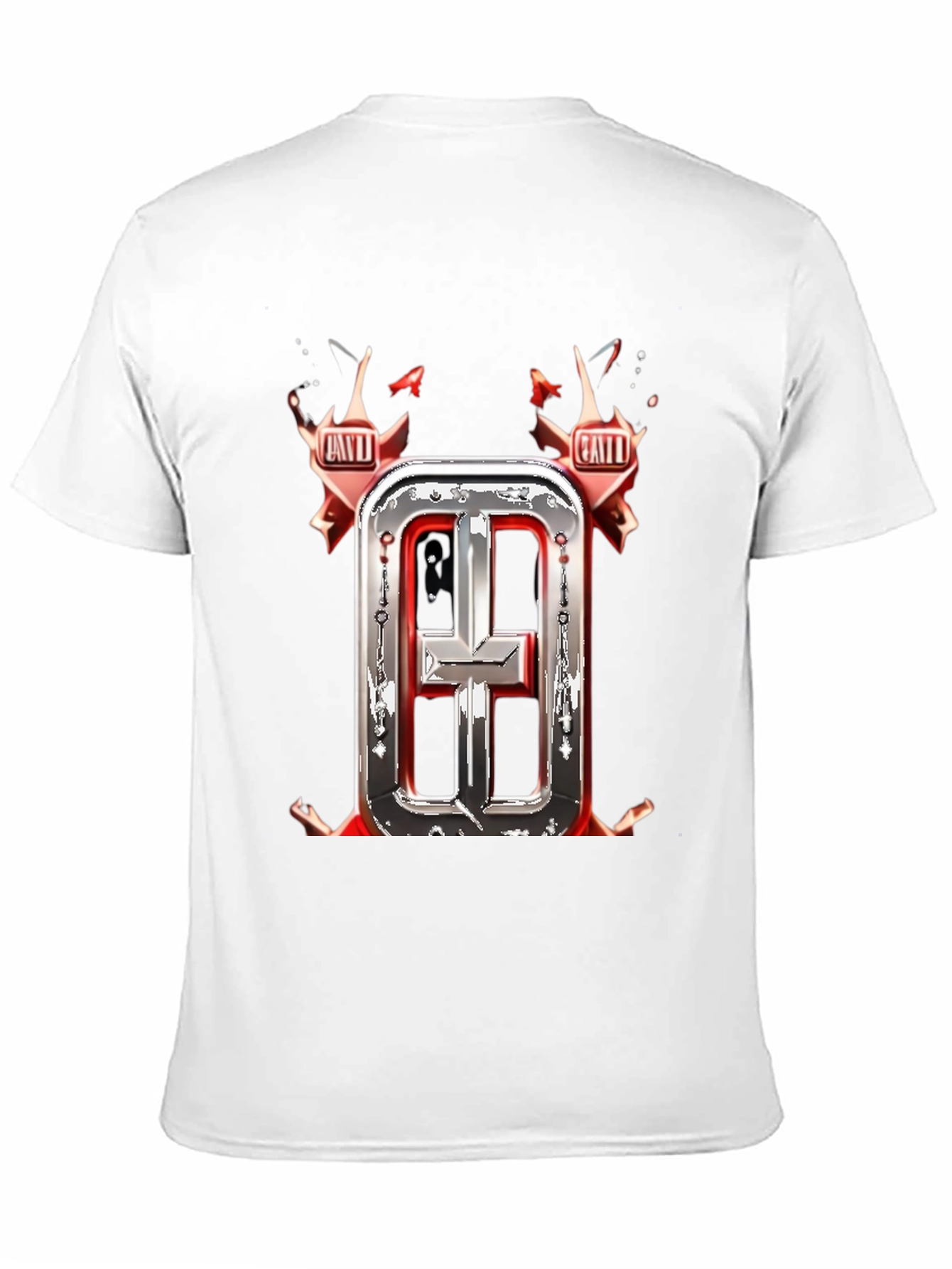 Stylish Black T-Shirt with Graphic Design
