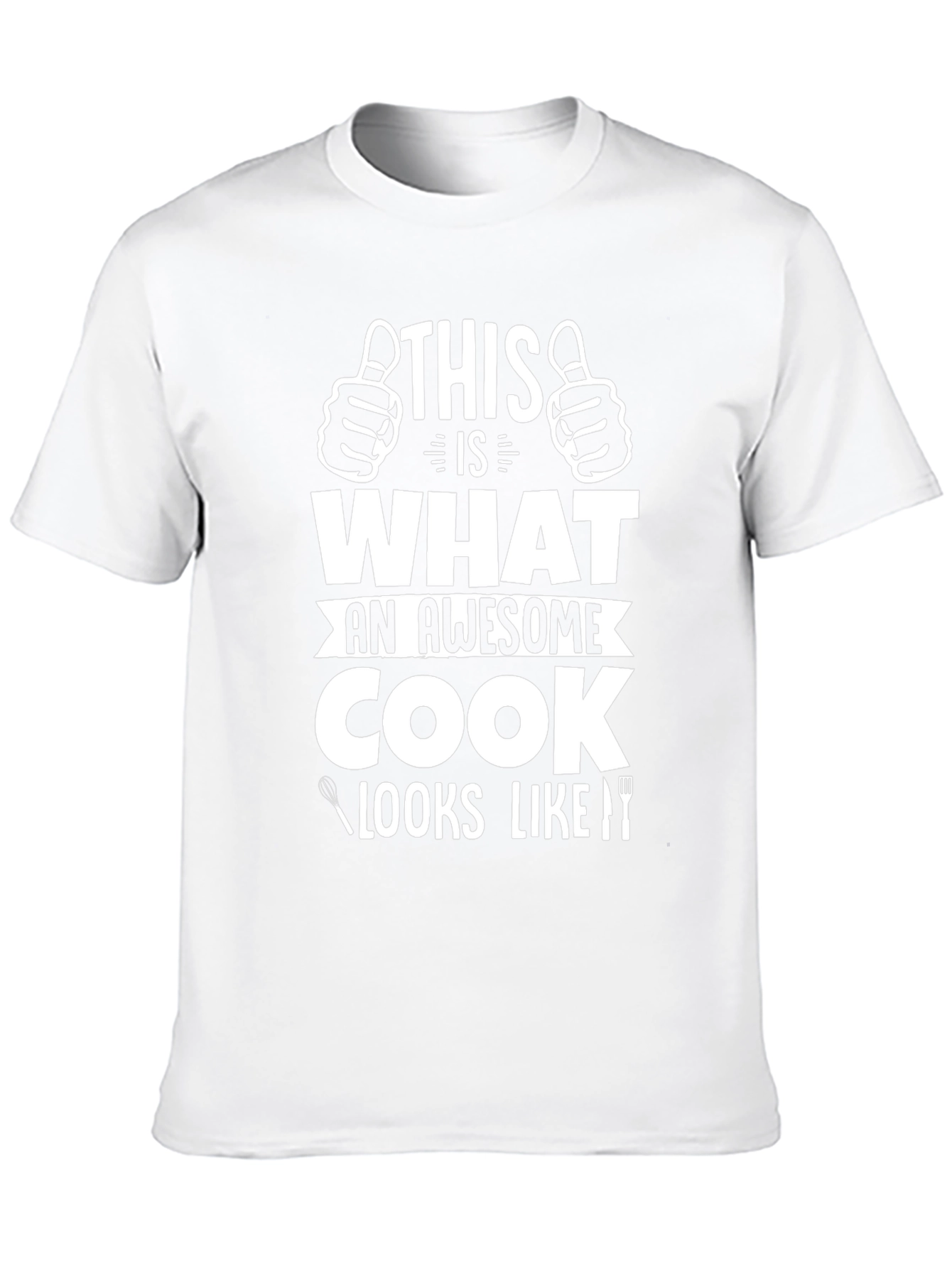 Awesome Cook T-Shirt - Chef Humor Tee