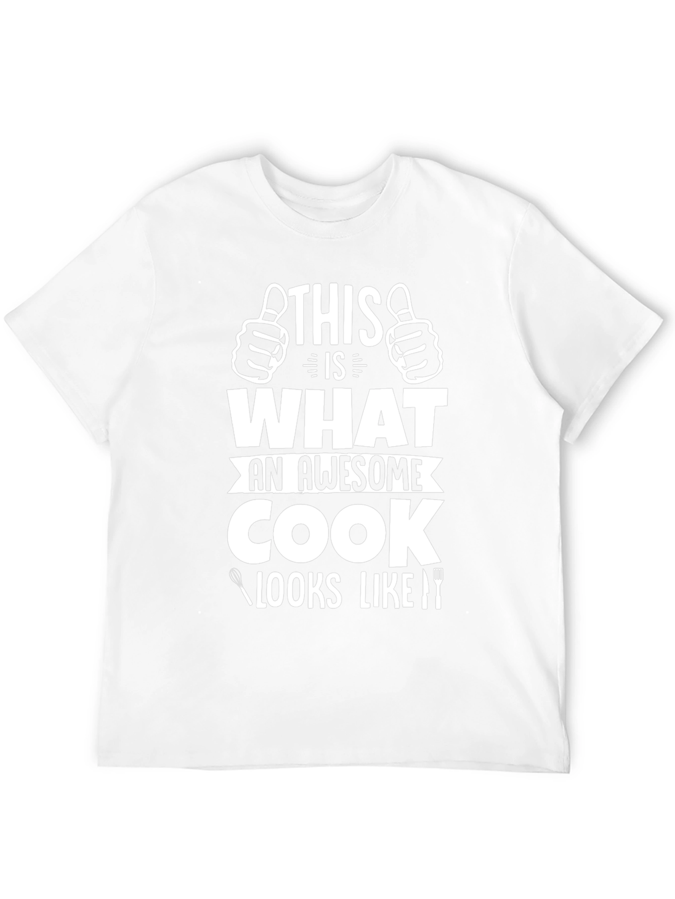 Awesome Cook T-Shirt - Chef Humor Tee