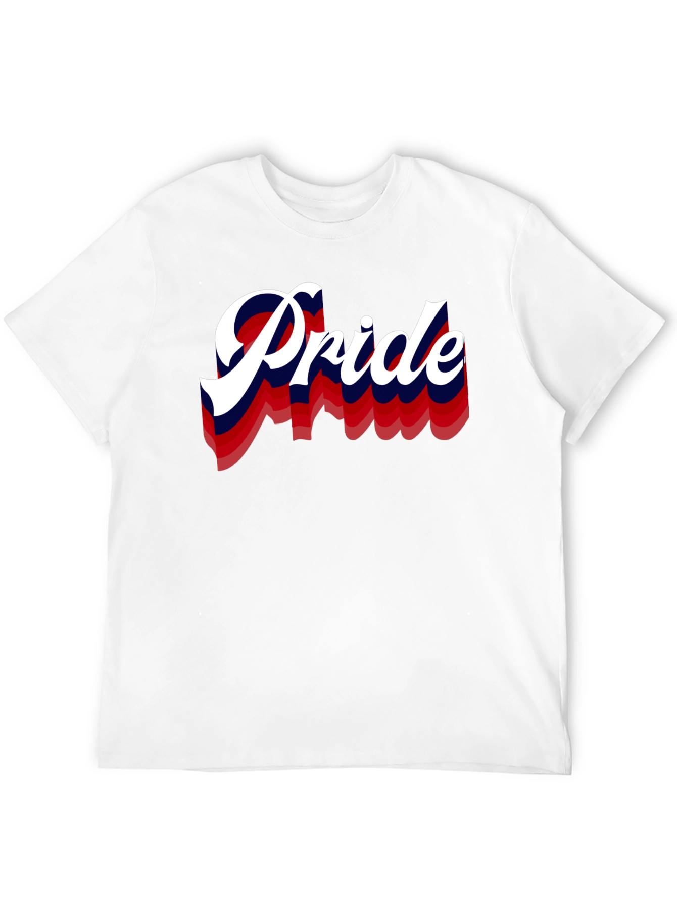 Pride Graphic Print Black T-Shirt