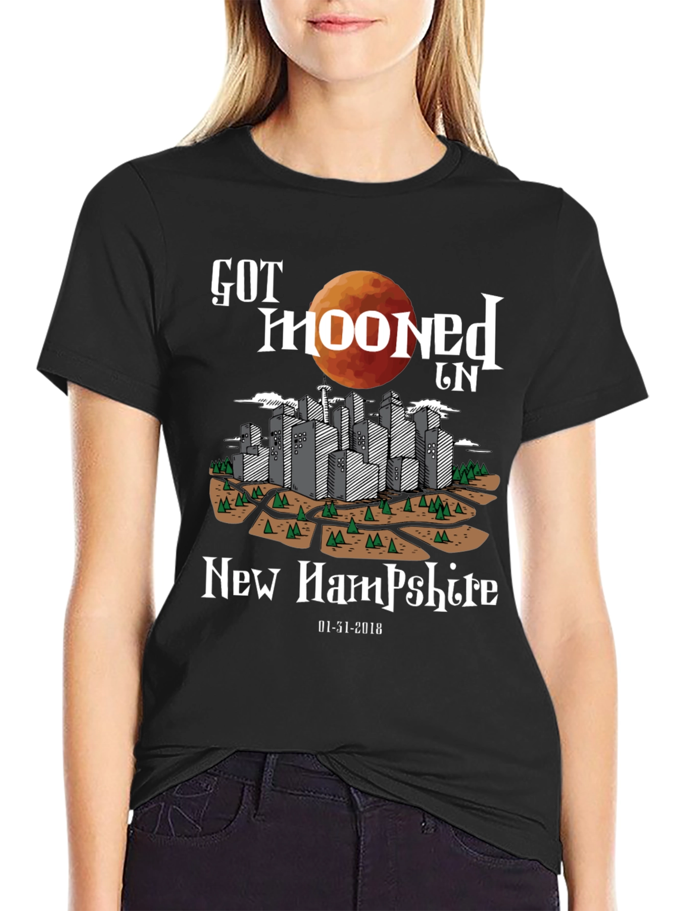 Got Mooned in New Hampshire T-Shirt