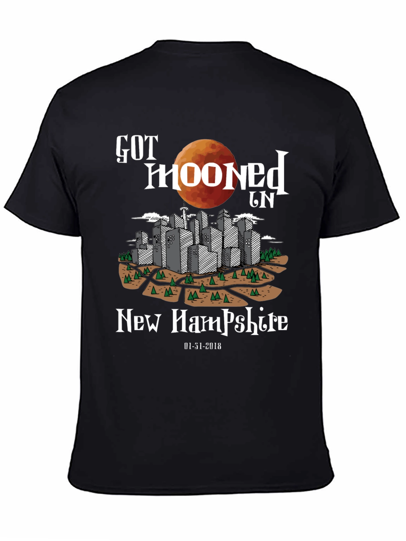 Got Mooned in New Hampshire T-Shirt