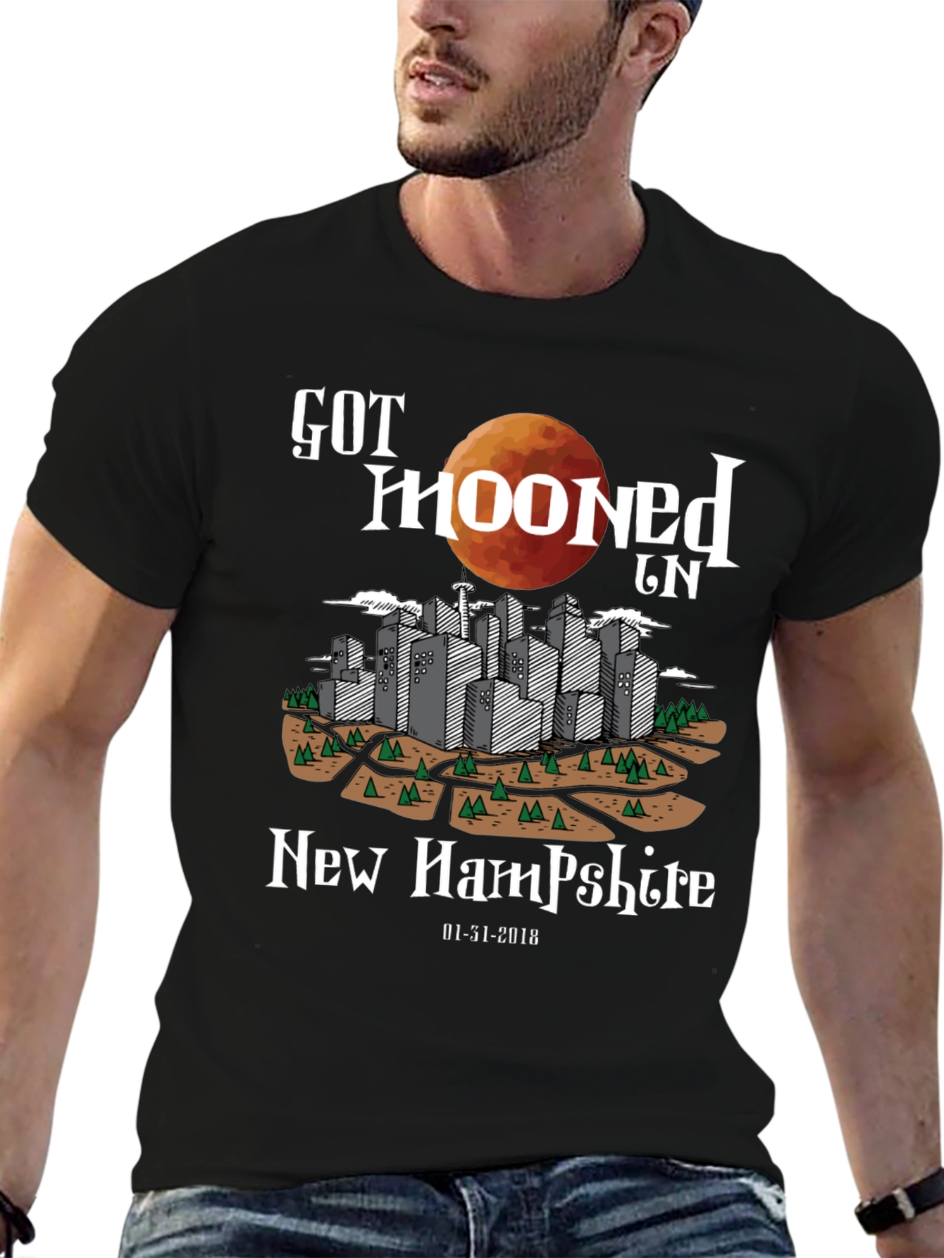 Got Mooned in New Hampshire T-Shirt