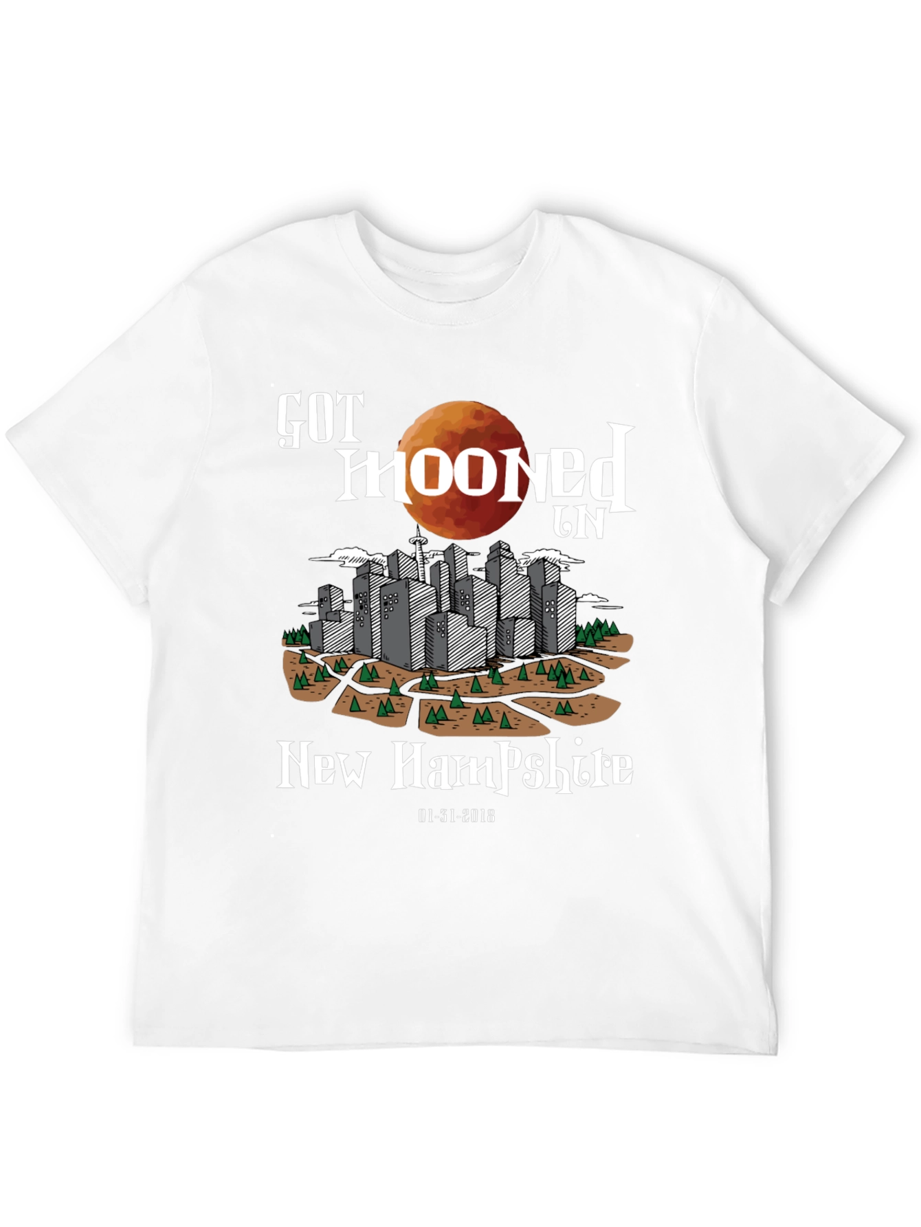 Got Mooned in New Hampshire T-Shirt