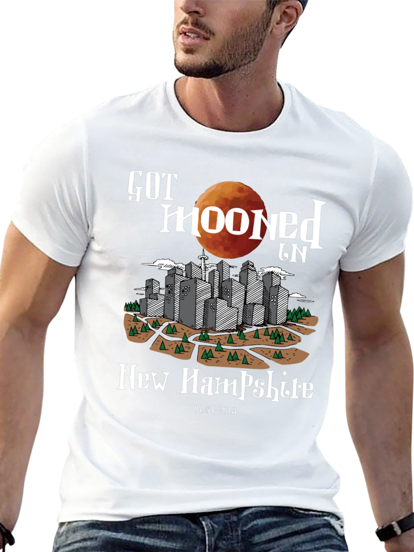 Got Mooned in New Hampshire T-Shirt
