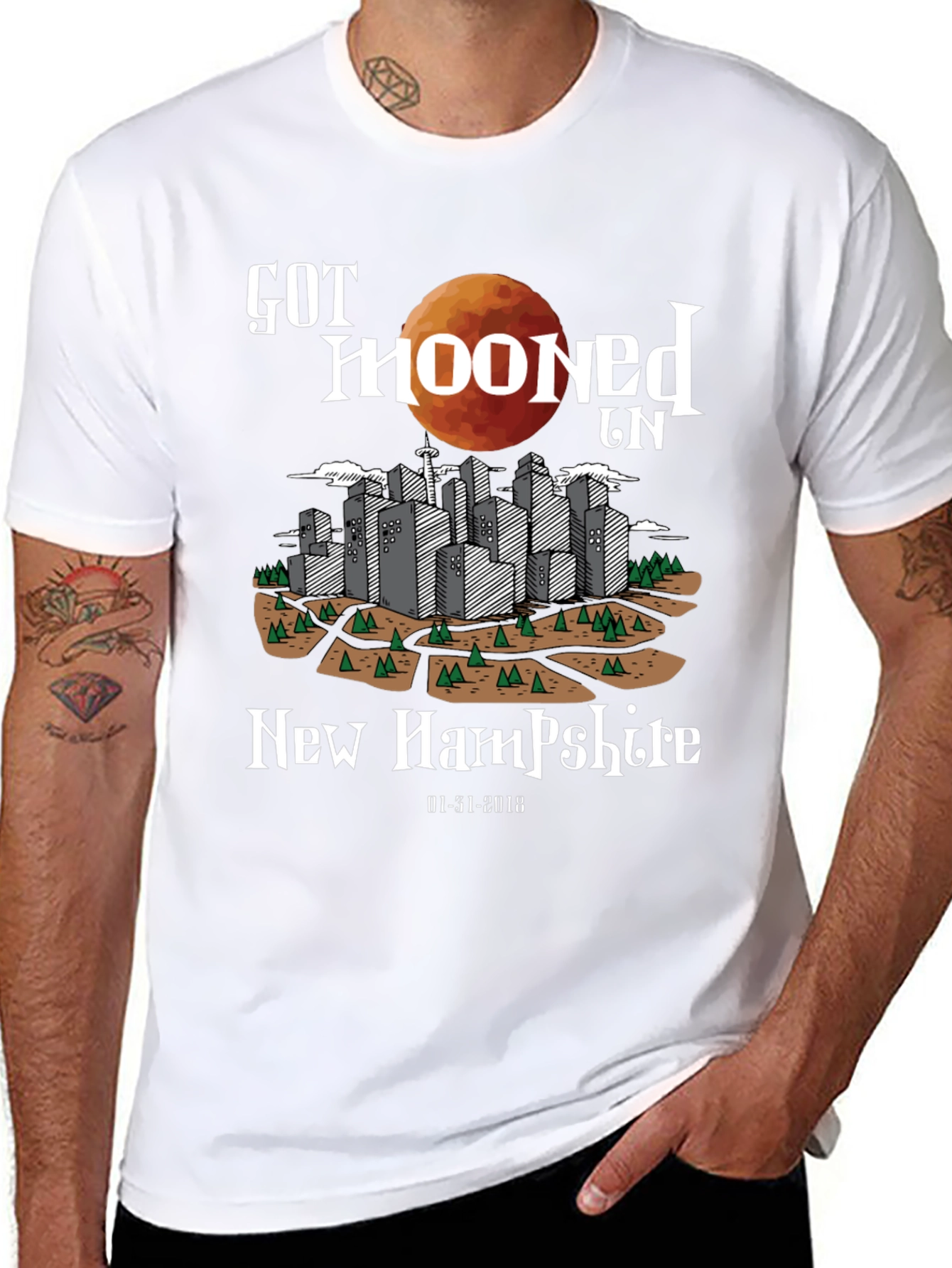 Got Mooned in New Hampshire T-Shirt