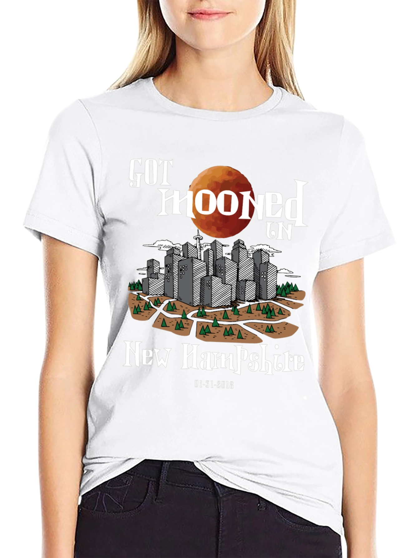 Got Mooned in New Hampshire T-Shirt