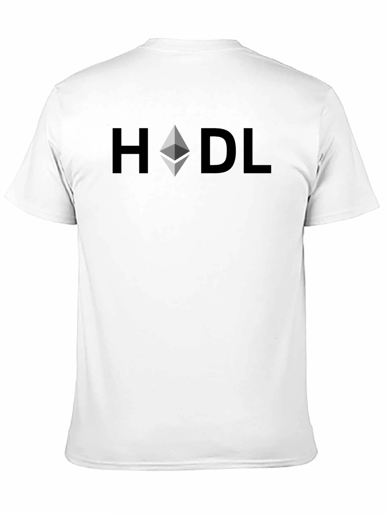 HODL Ethereum Crypto Black T-Shirt