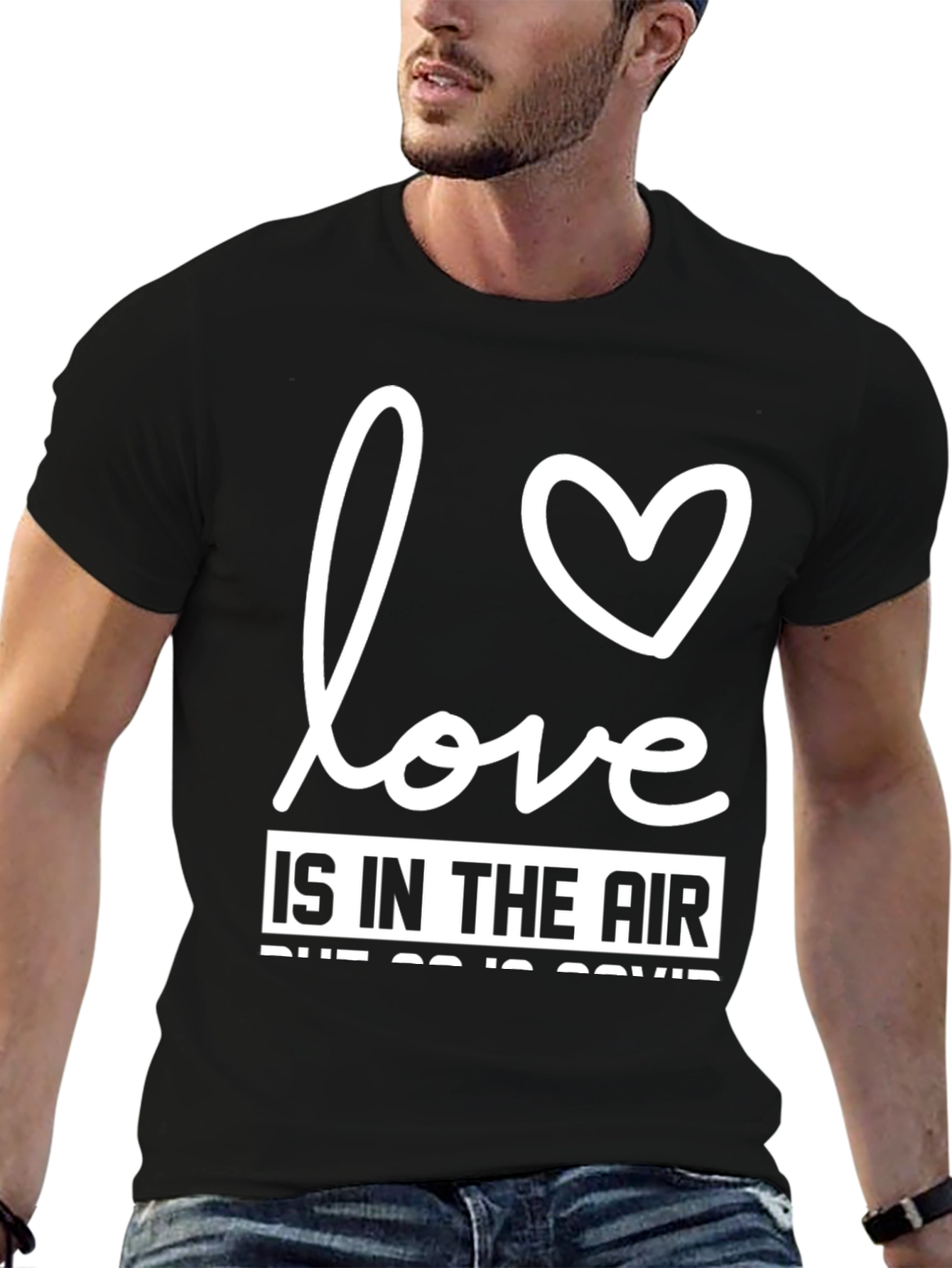 Love Is In The Air Funny Sarcastic T-Shirt
