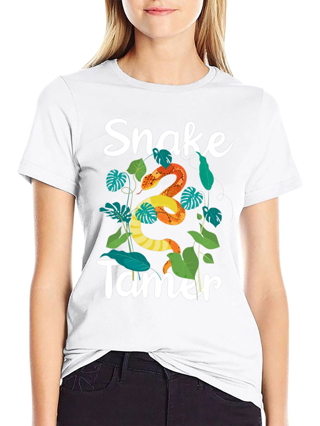 Snake Tamer Graphic T-Shirt