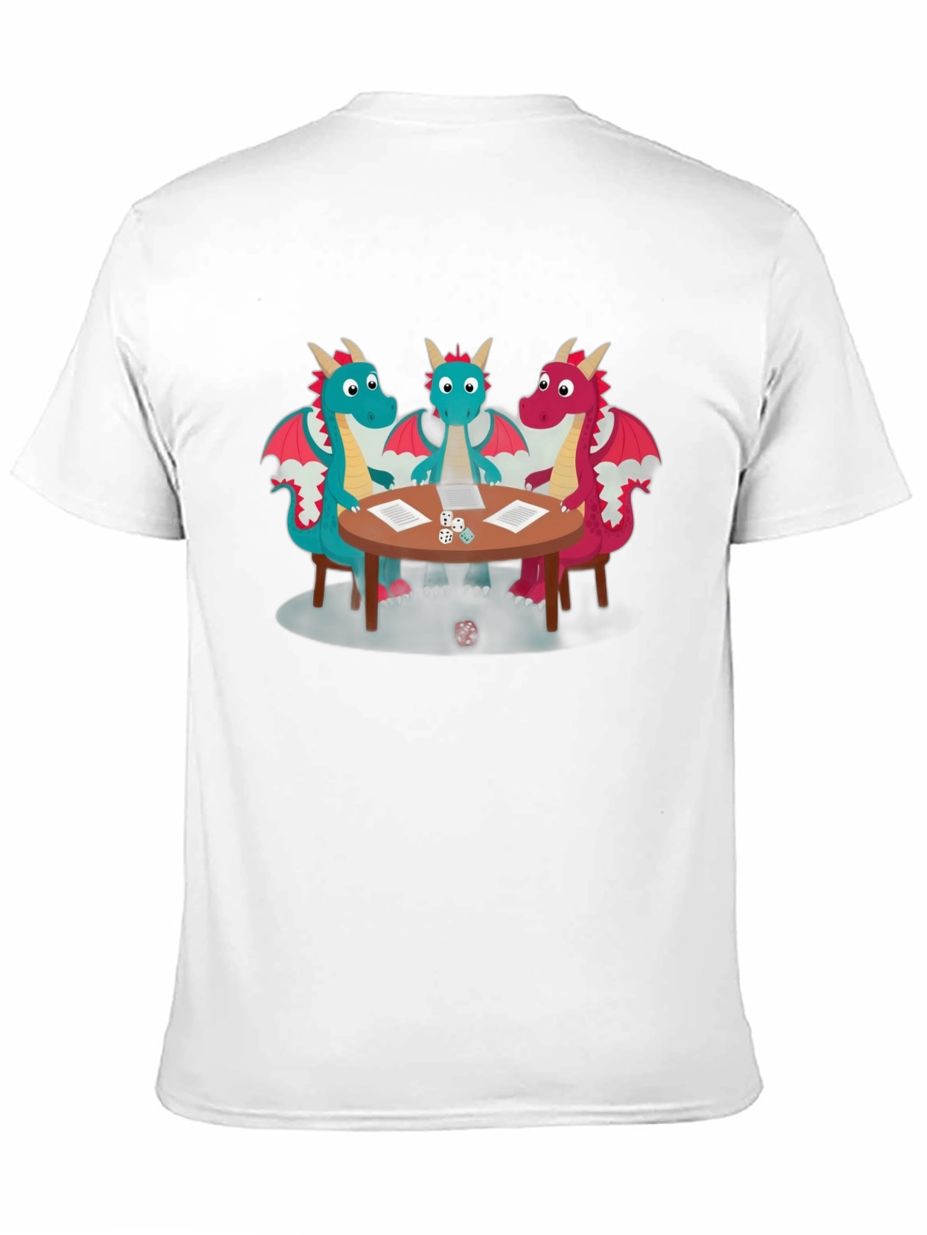 D&D Dragons T-Shirt - Tabletop Gaming Tee