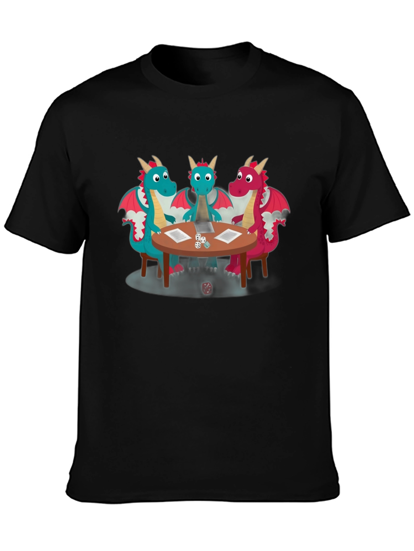 D&D Dragons T-Shirt - Tabletop Gaming Tee