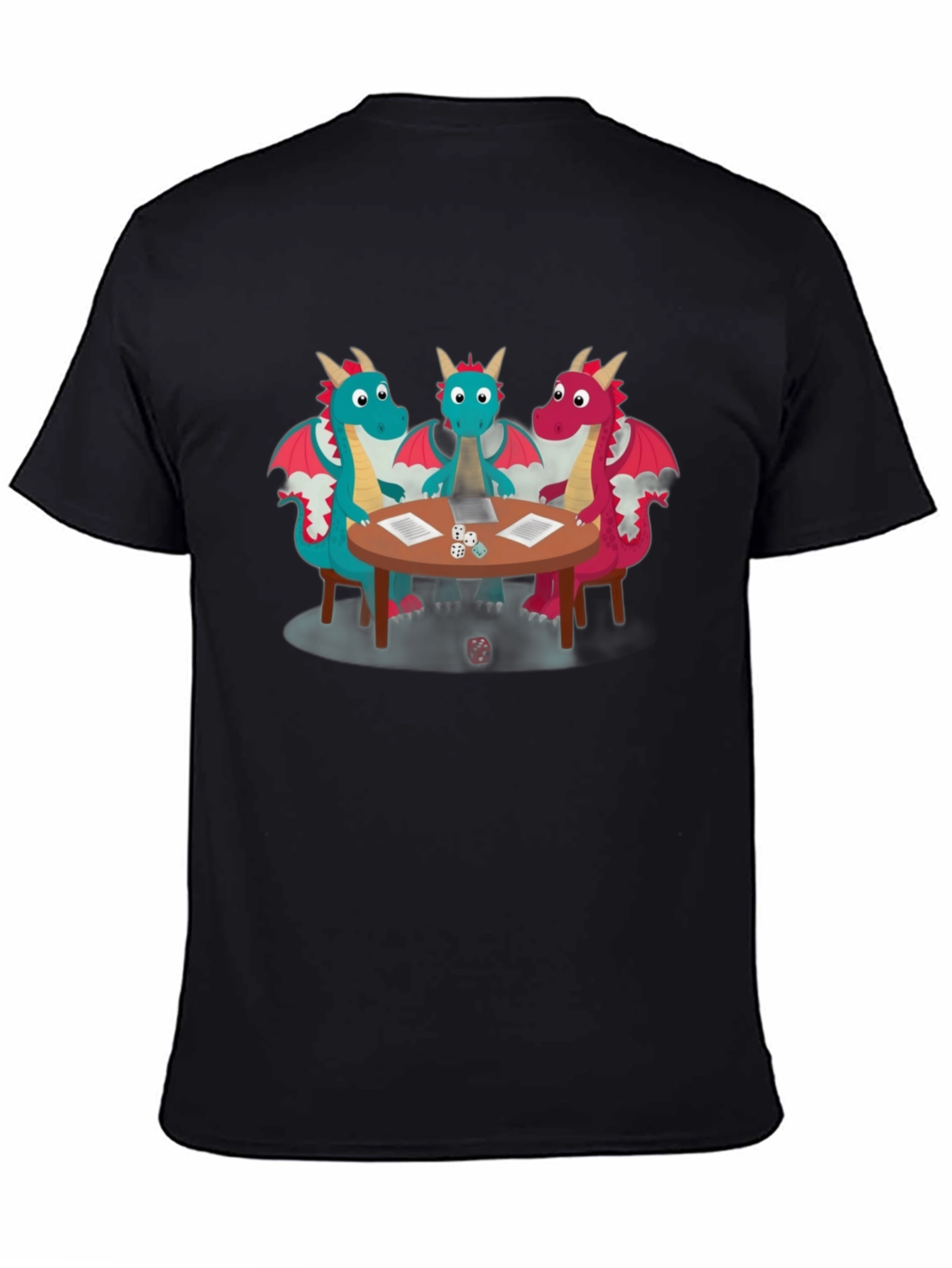 D&D Dragons T-Shirt - Tabletop Gaming Tee