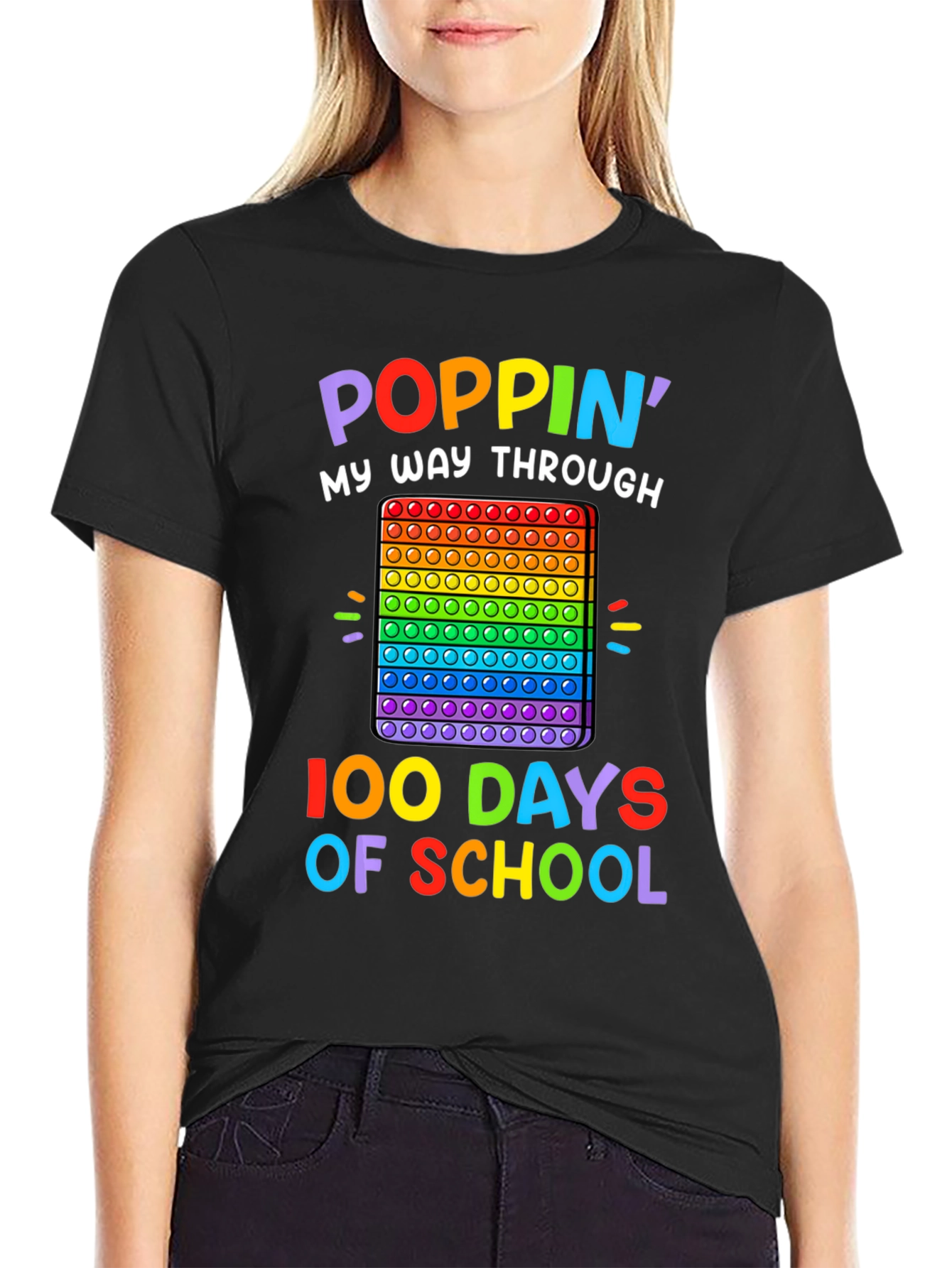Poppin 100 Days of School T-Shirt