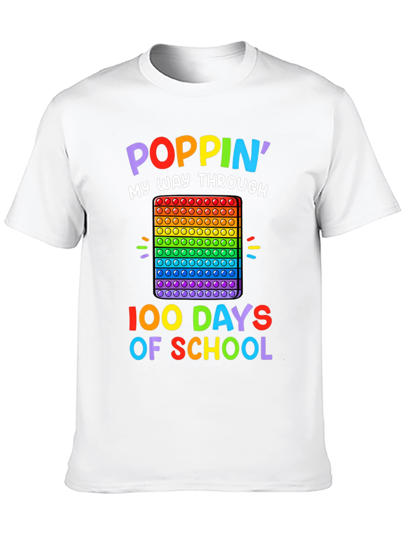Poppin 100 Days of School T-Shirt