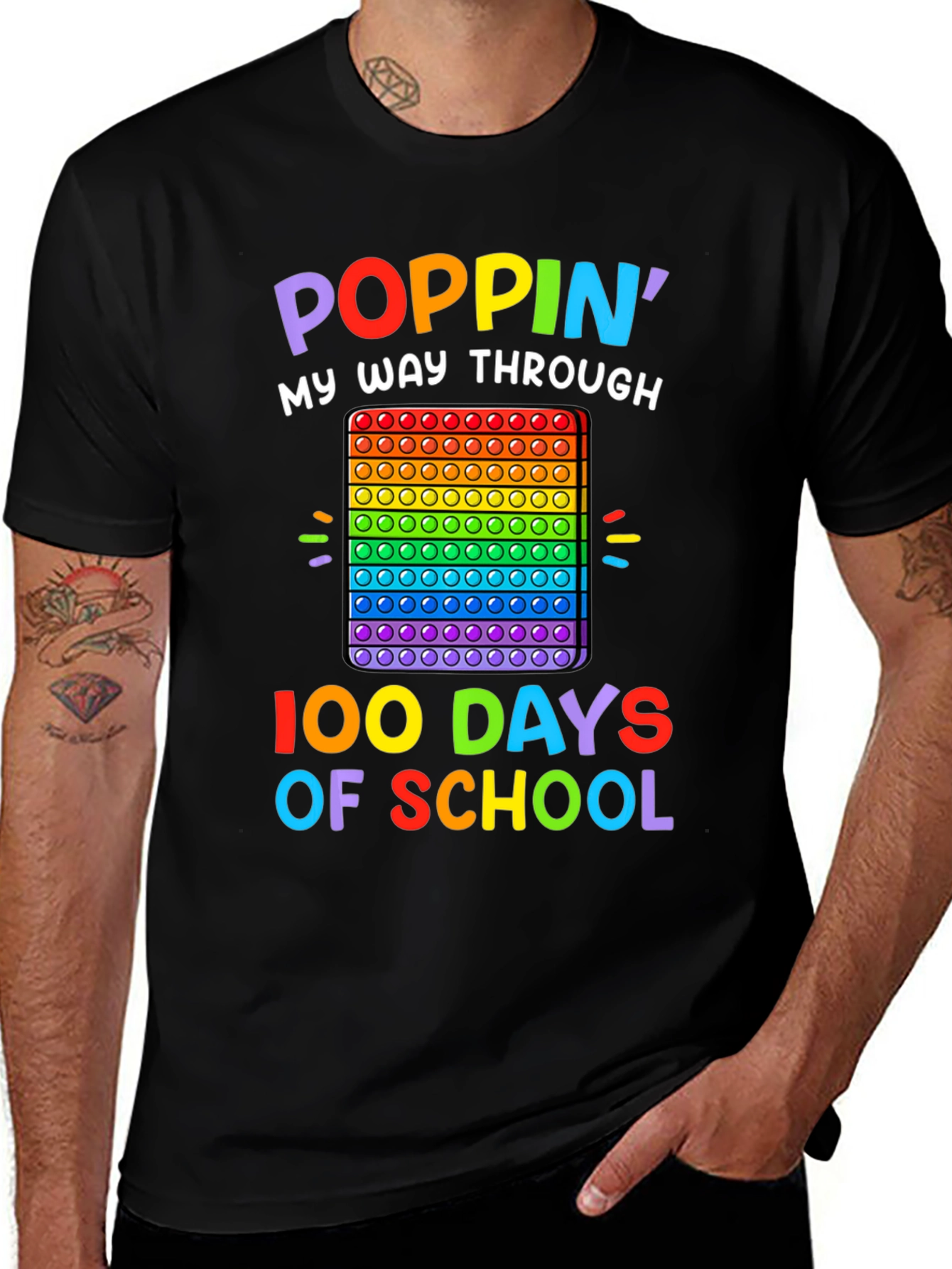 Poppin 100 Days of School T-Shirt