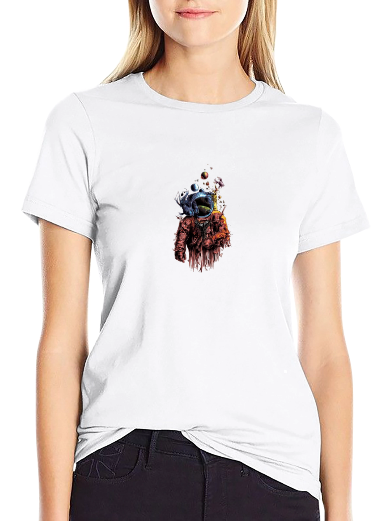 Astronaut T-Shirt - Unique Space Design
