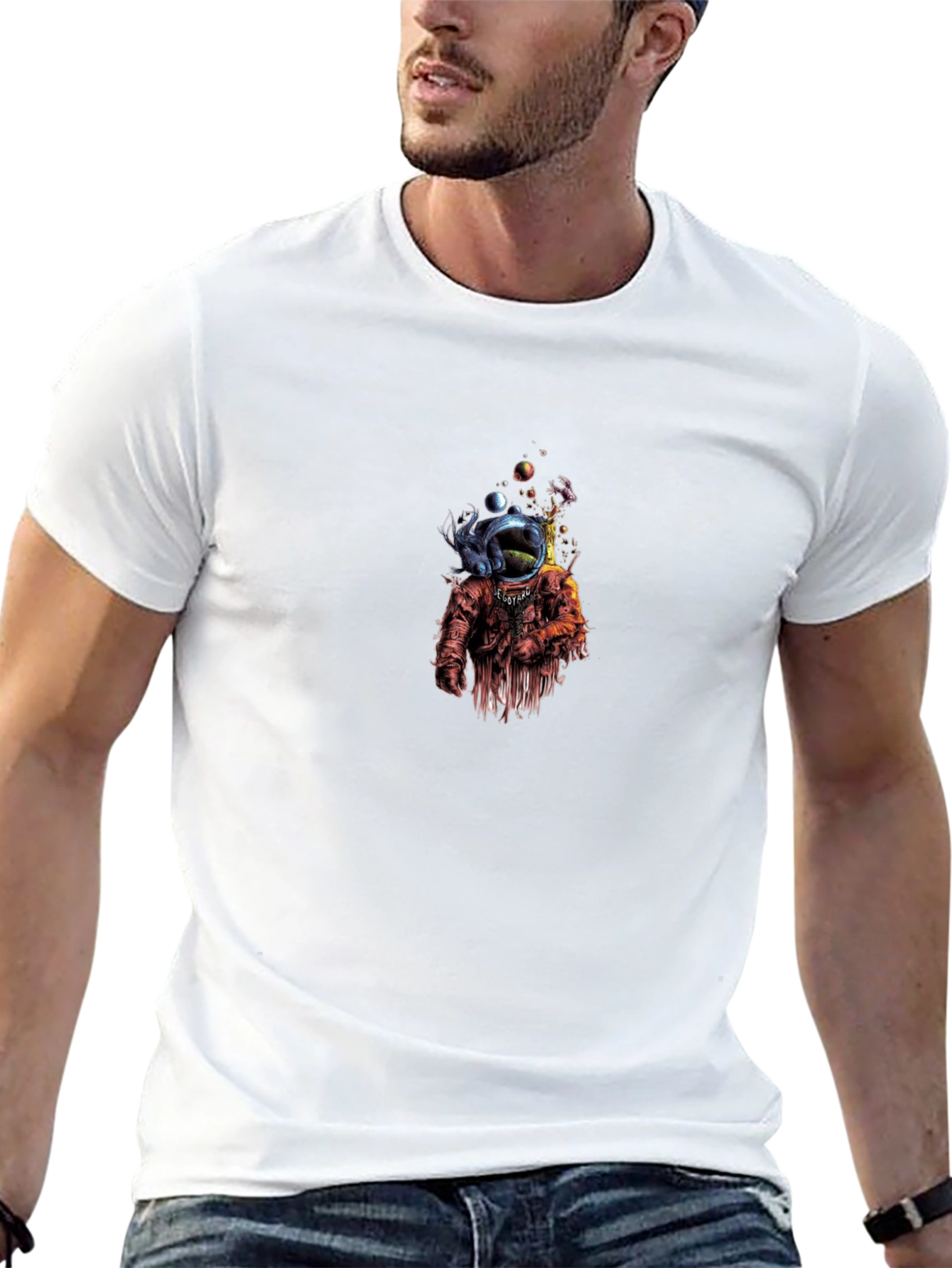 Astronaut T-Shirt - Unique Space Design