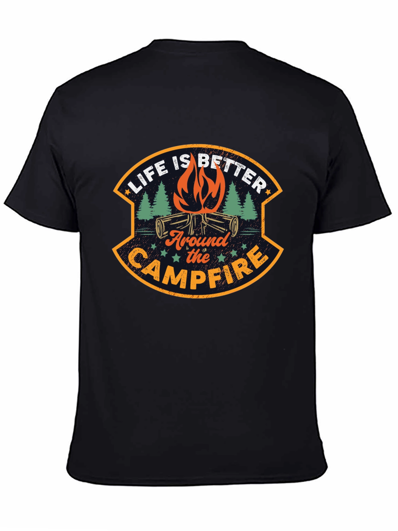 Campfire Life T-Shirt - Adventure Ready!