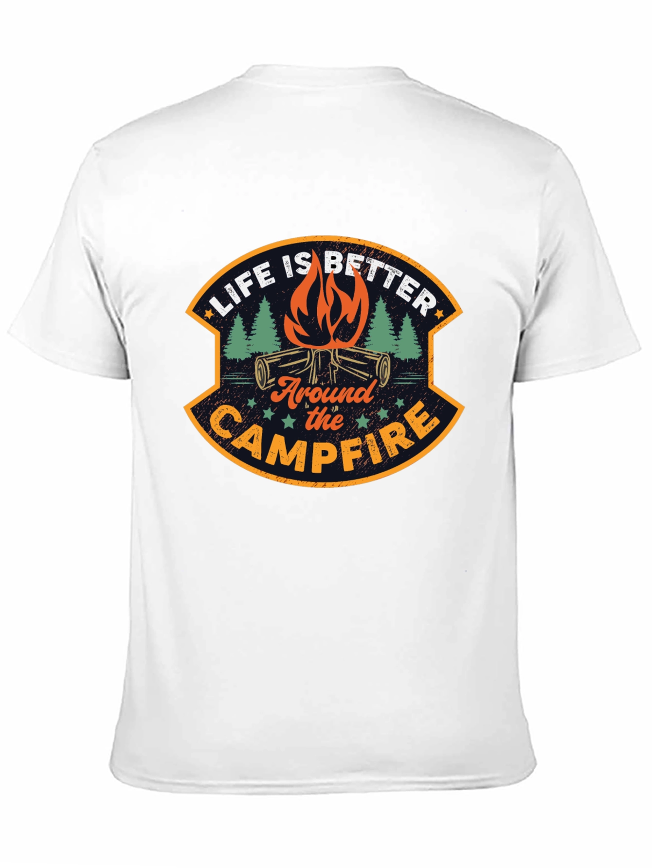 Campfire Life T-Shirt - Adventure Ready!