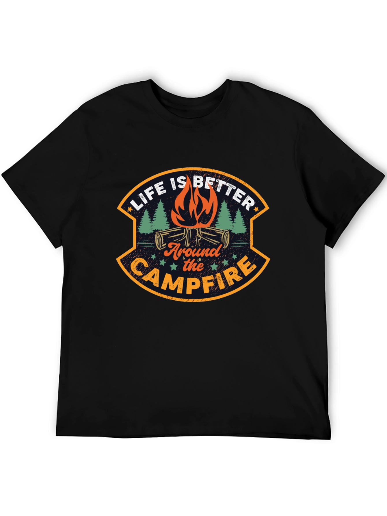 Campfire Life T-Shirt - Adventure Ready!