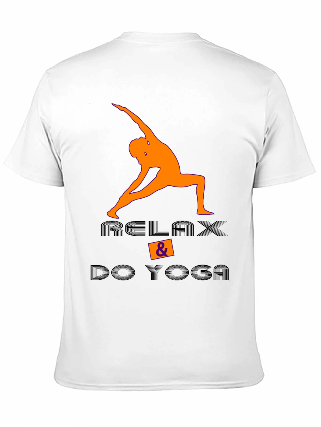 Relax & Do Yoga Black T-Shirt