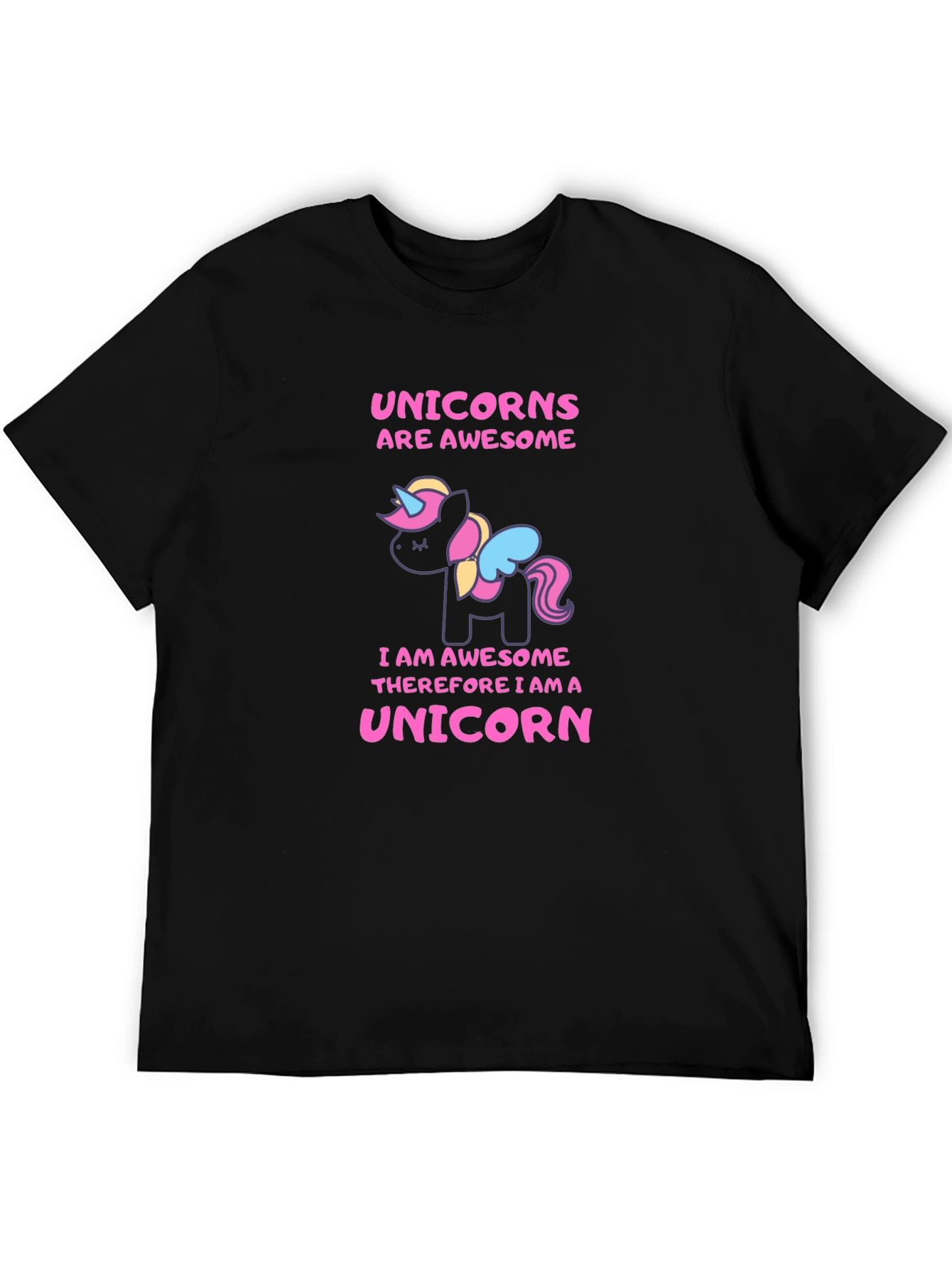 Unicorns Are Awesome Graphic T-Shirt