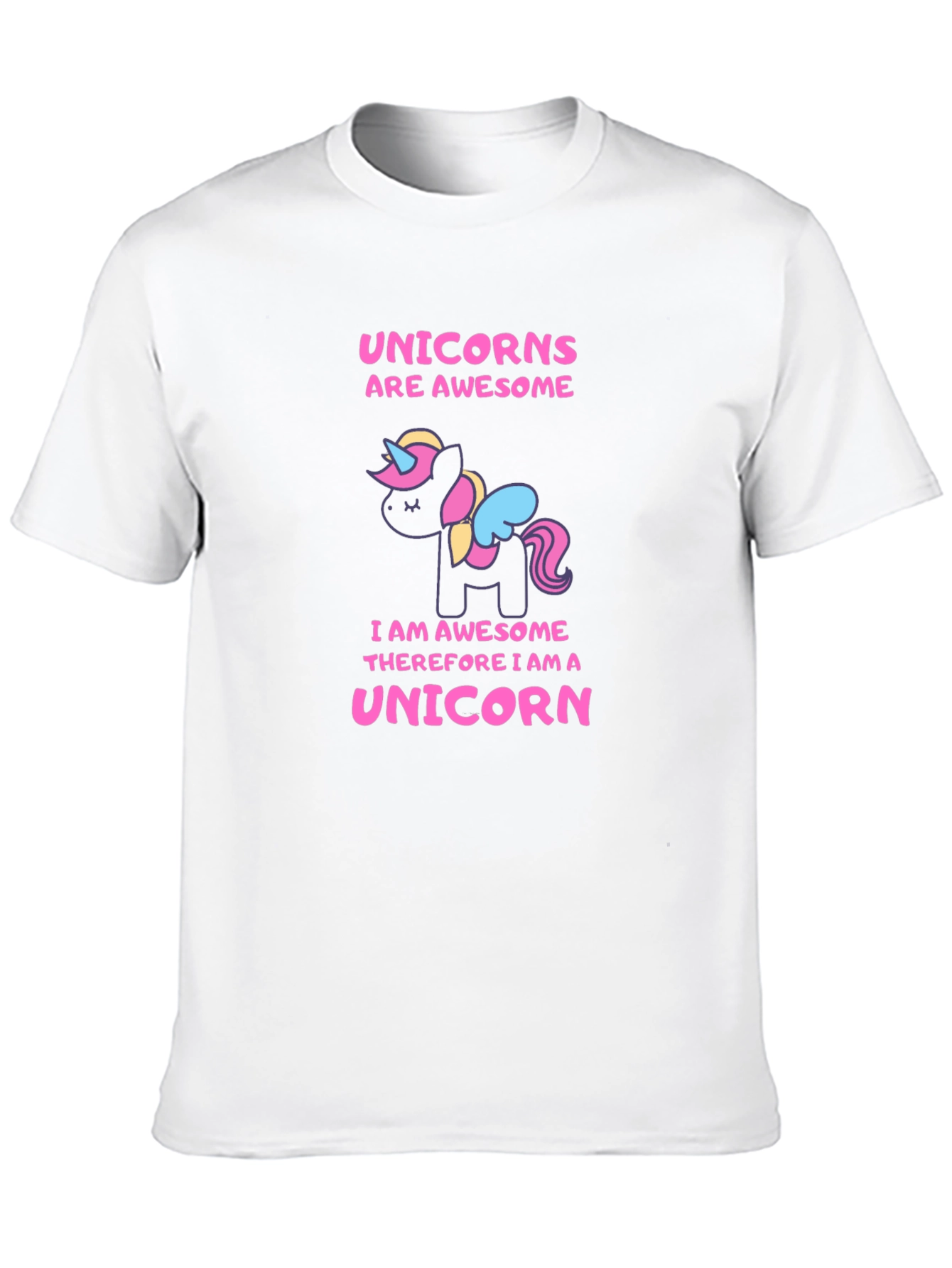 Unicorns Are Awesome Graphic T-Shirt