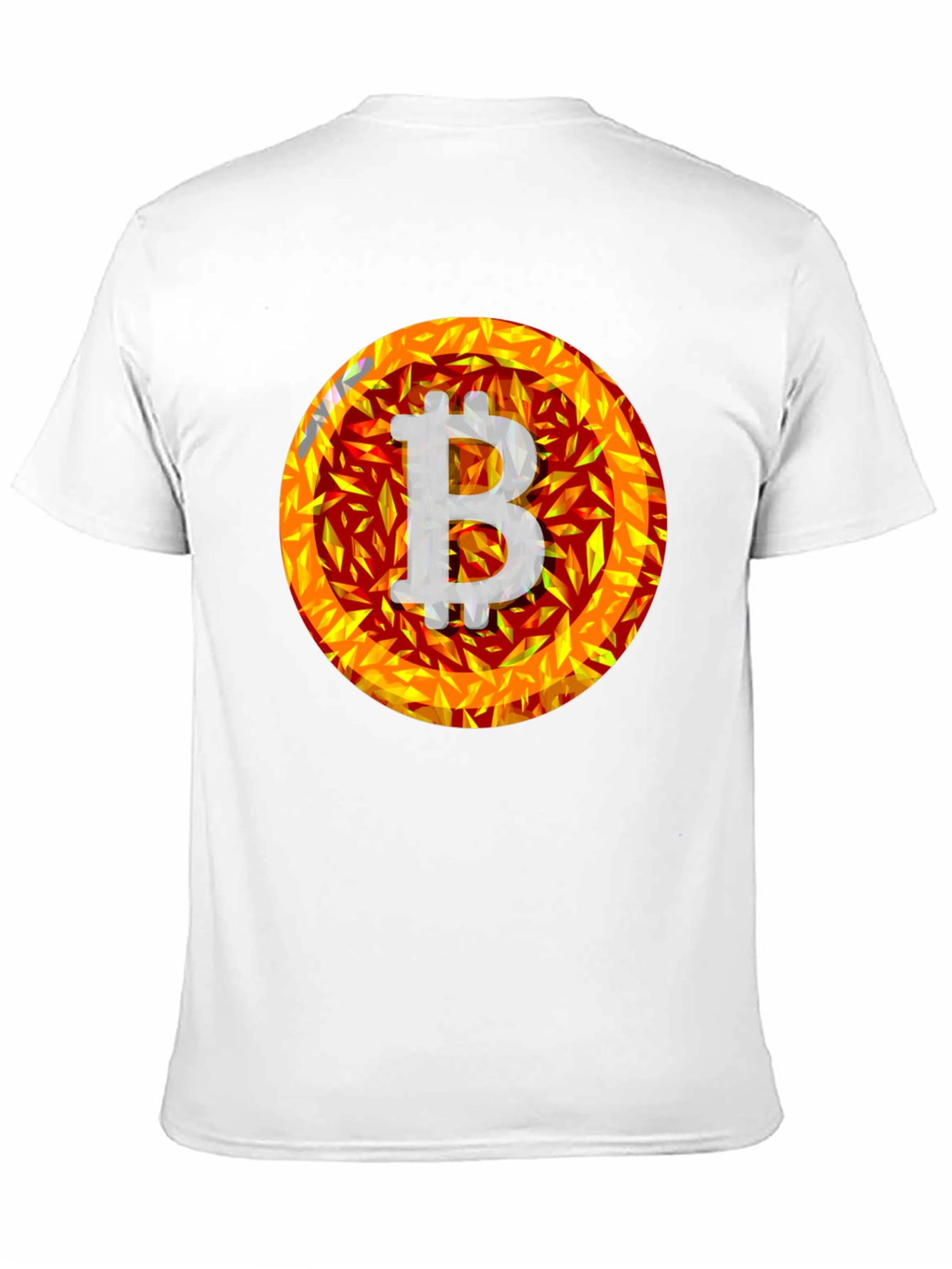 Bitcoin Flame Graphic Tee - Crypto Fashion
