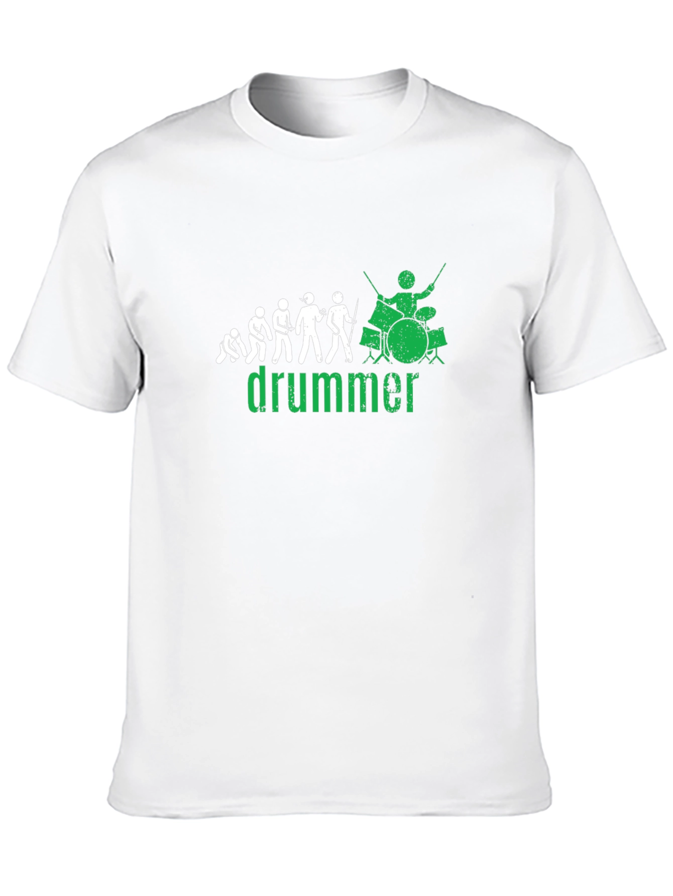 Drummer Evolution Black T-Shirt
