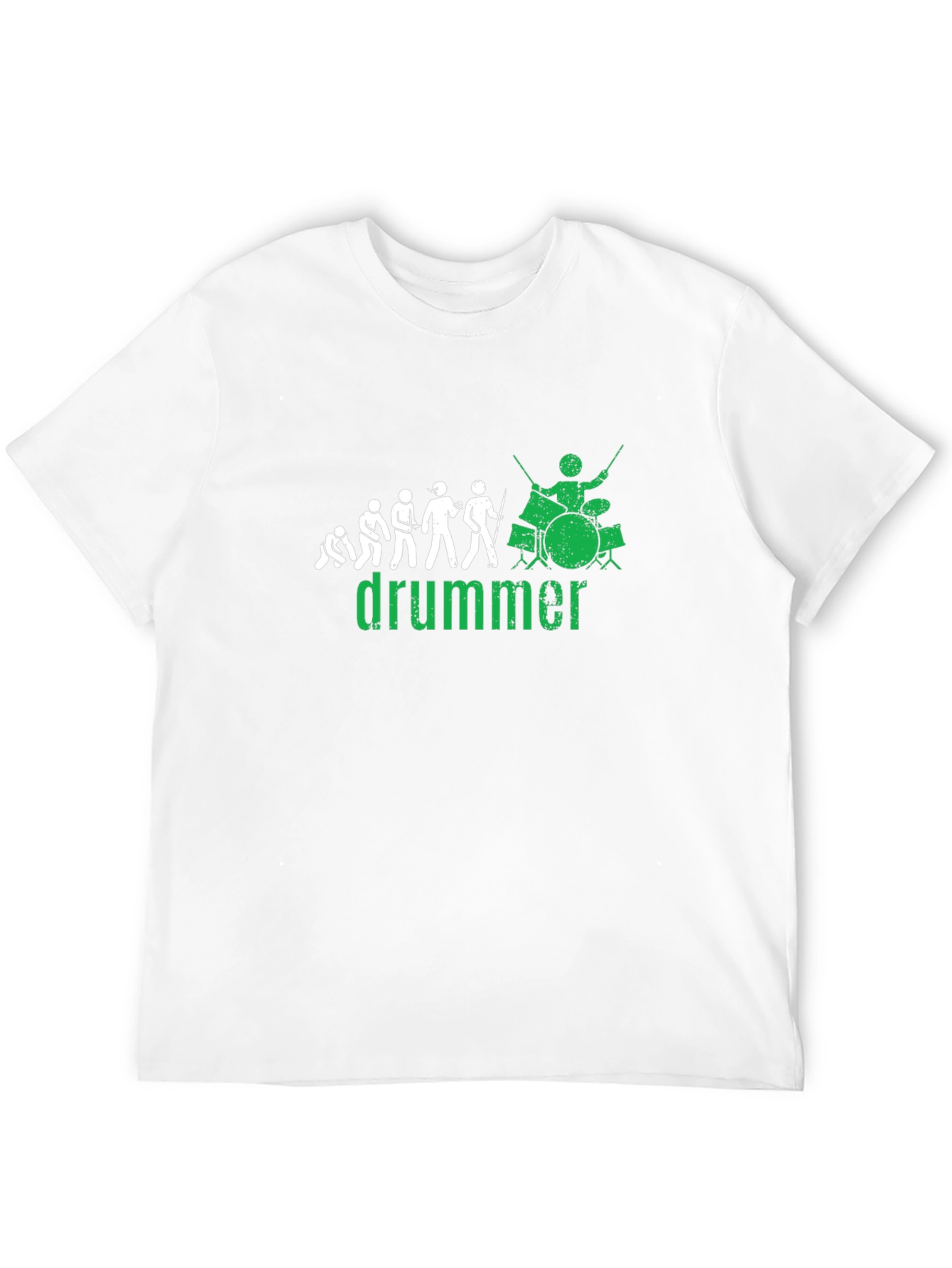 Drummer Evolution Black T-Shirt