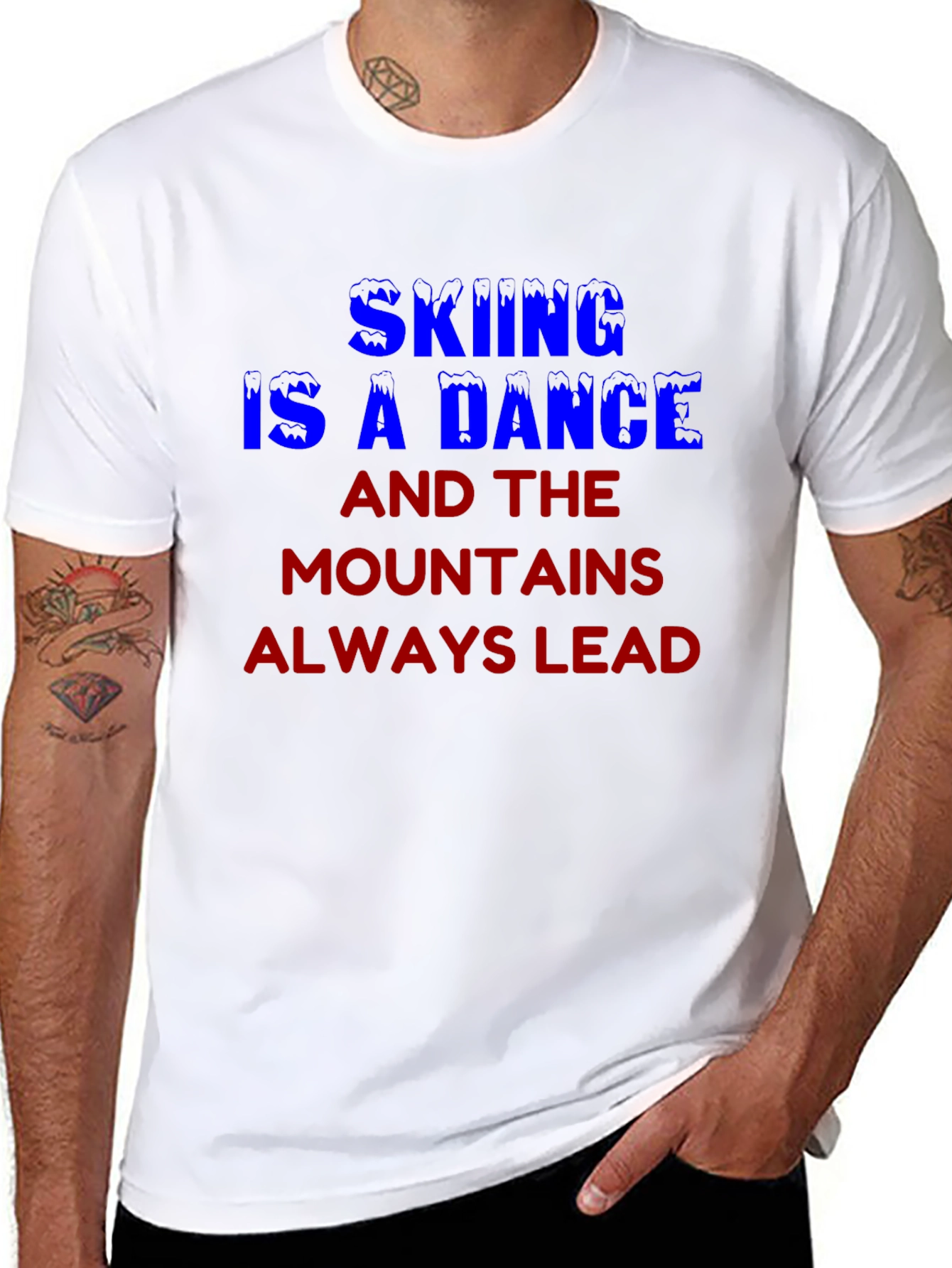 Skiing Is A Dance T-Shirt