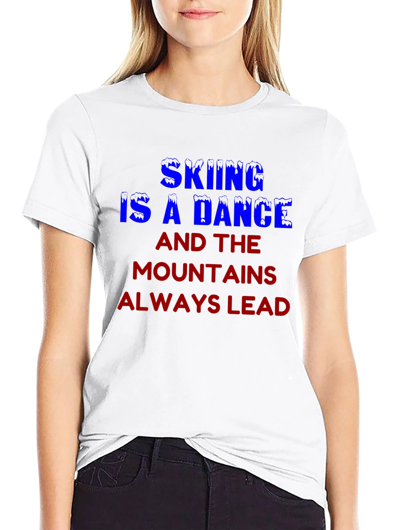 Skiing Is A Dance T-Shirt