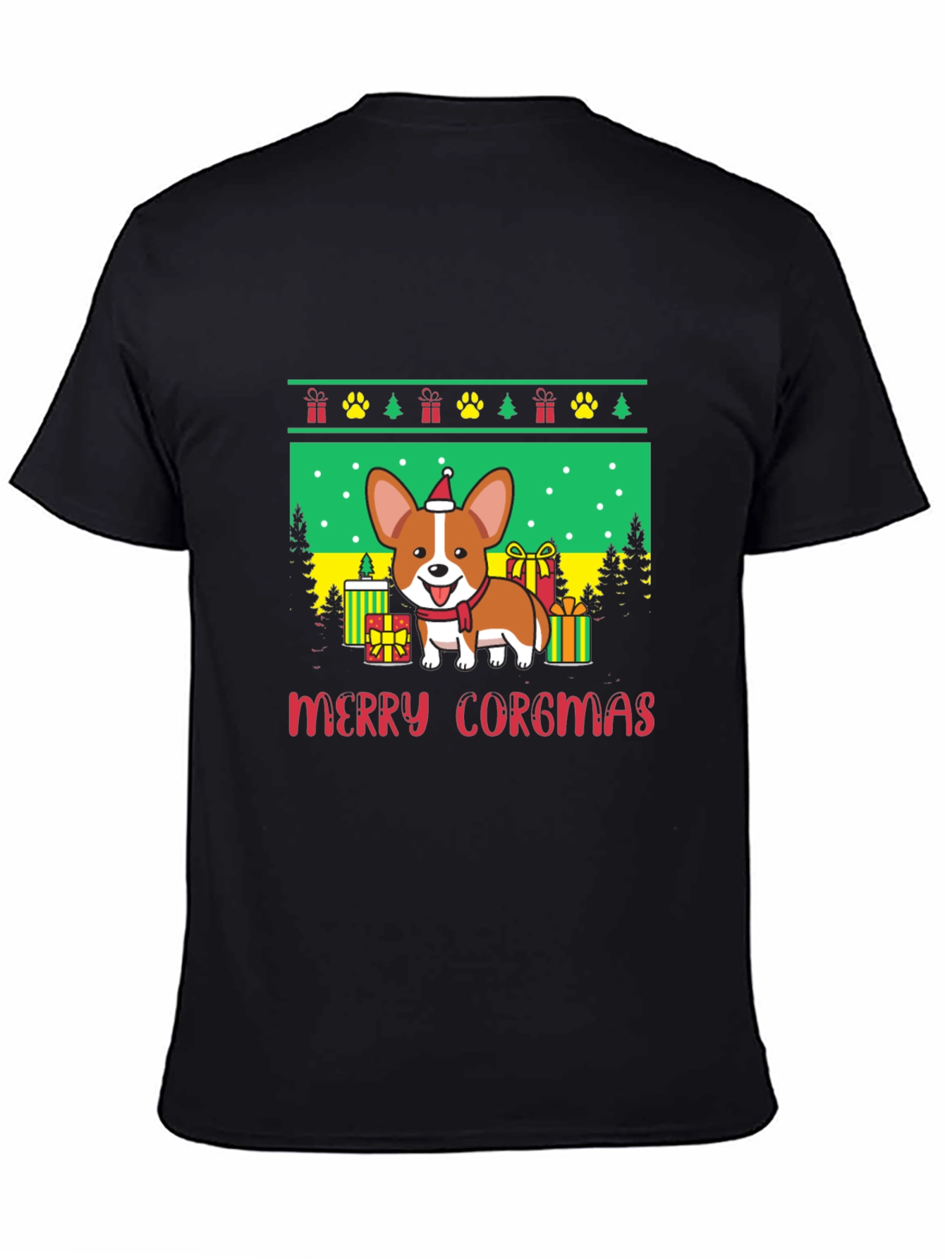 Merry Corgmas Holiday T-Shirt