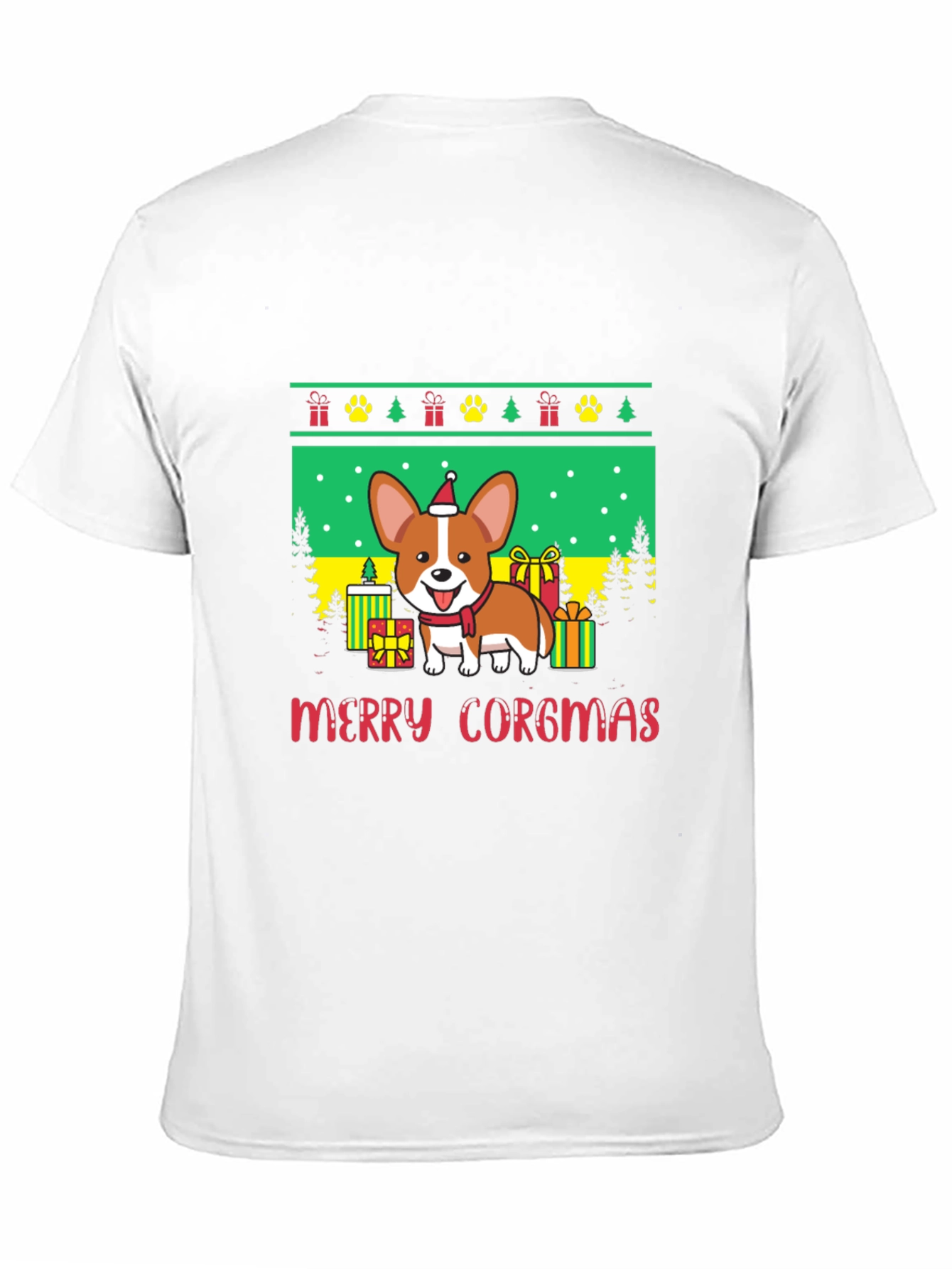 Merry Corgmas Holiday T-Shirt