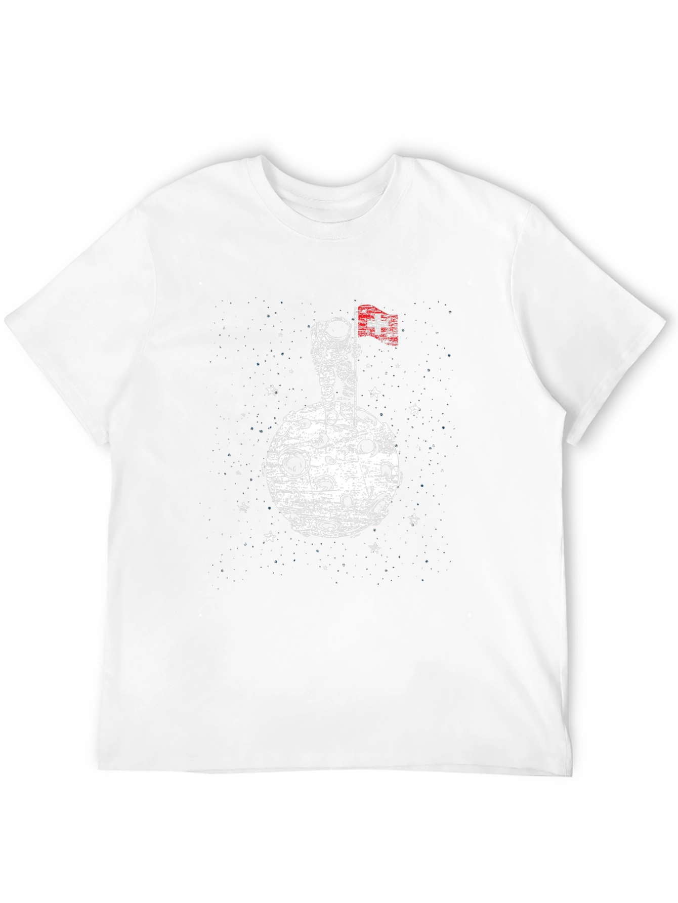 Astronaut Moon Landing Graphic Tee