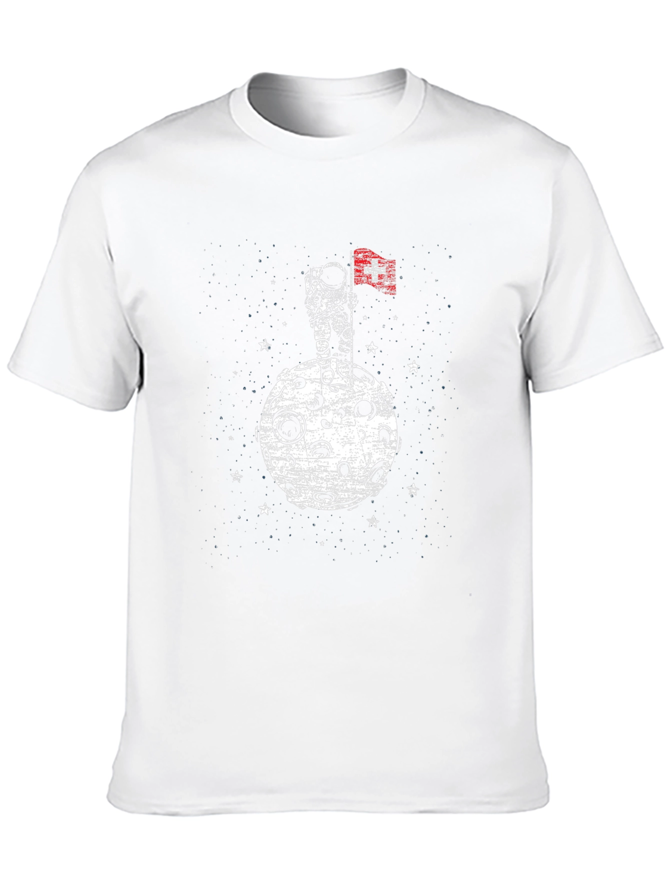 Astronaut Moon Landing Graphic Tee