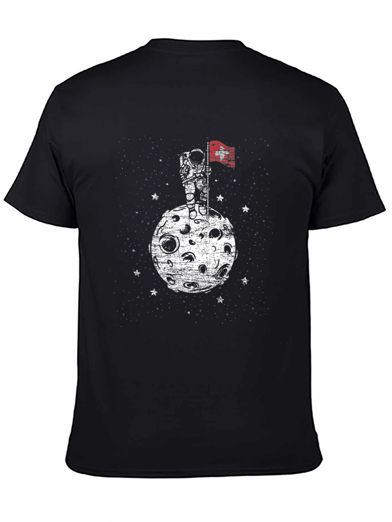 Astronaut Moon Landing Graphic Tee