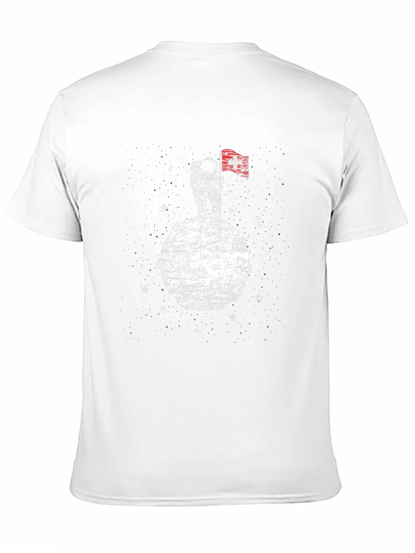 Astronaut Moon Landing Graphic Tee