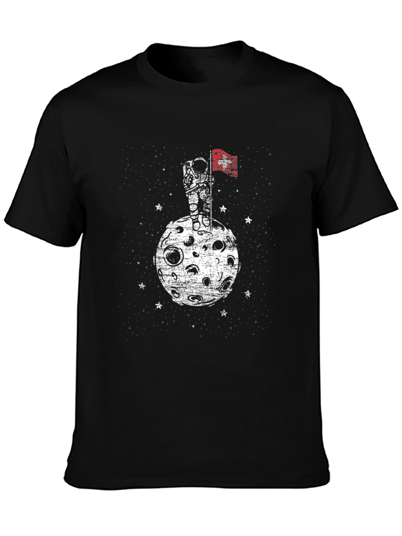 Astronaut Moon Landing Graphic Tee