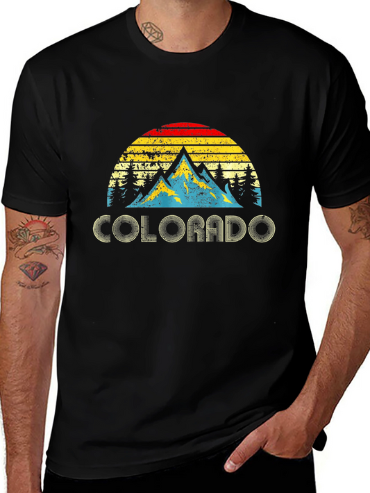 Colorado Graphic T-Shirt - Mountain Design