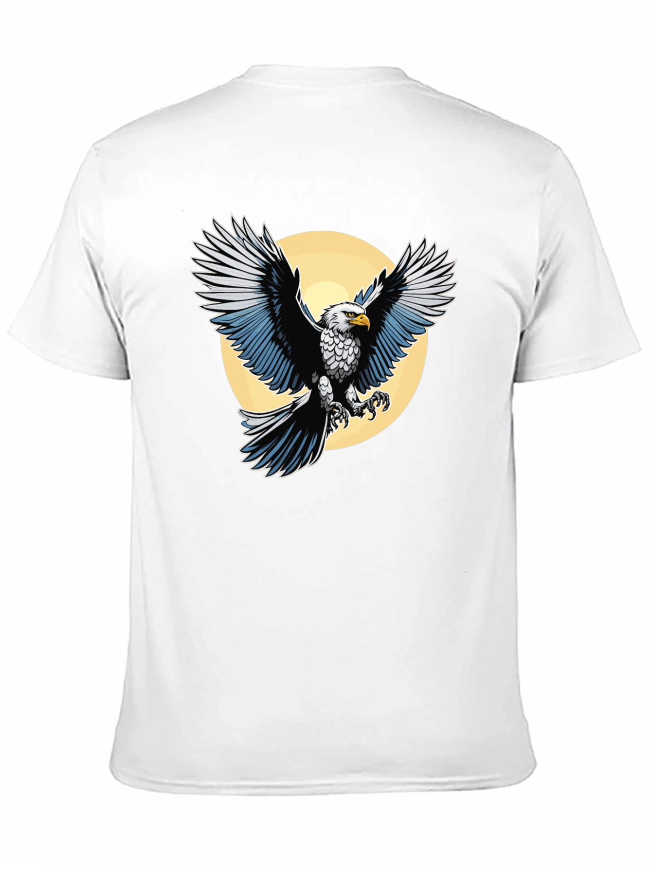 Eagle Graphic T-Shirt - Black Cotton Tee