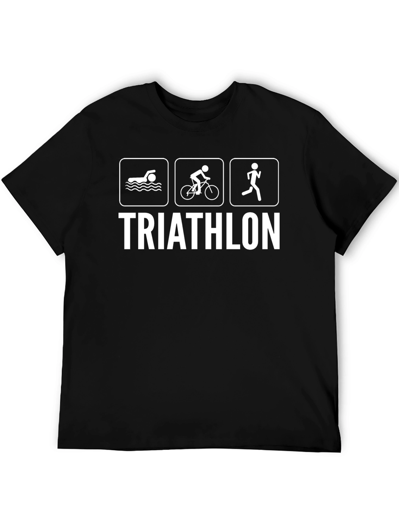 Triathlon T-Shirt - Swim Bike Run