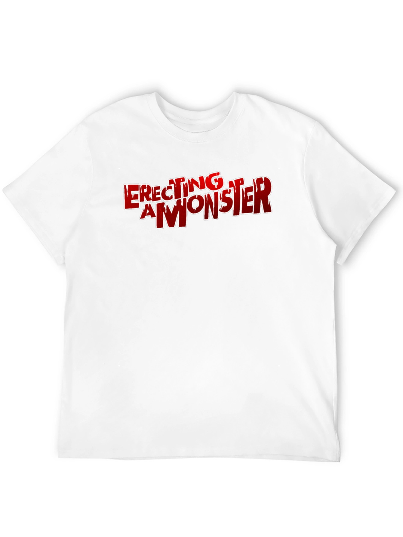 Erecting a Monster Graphic T-Shirt - Black