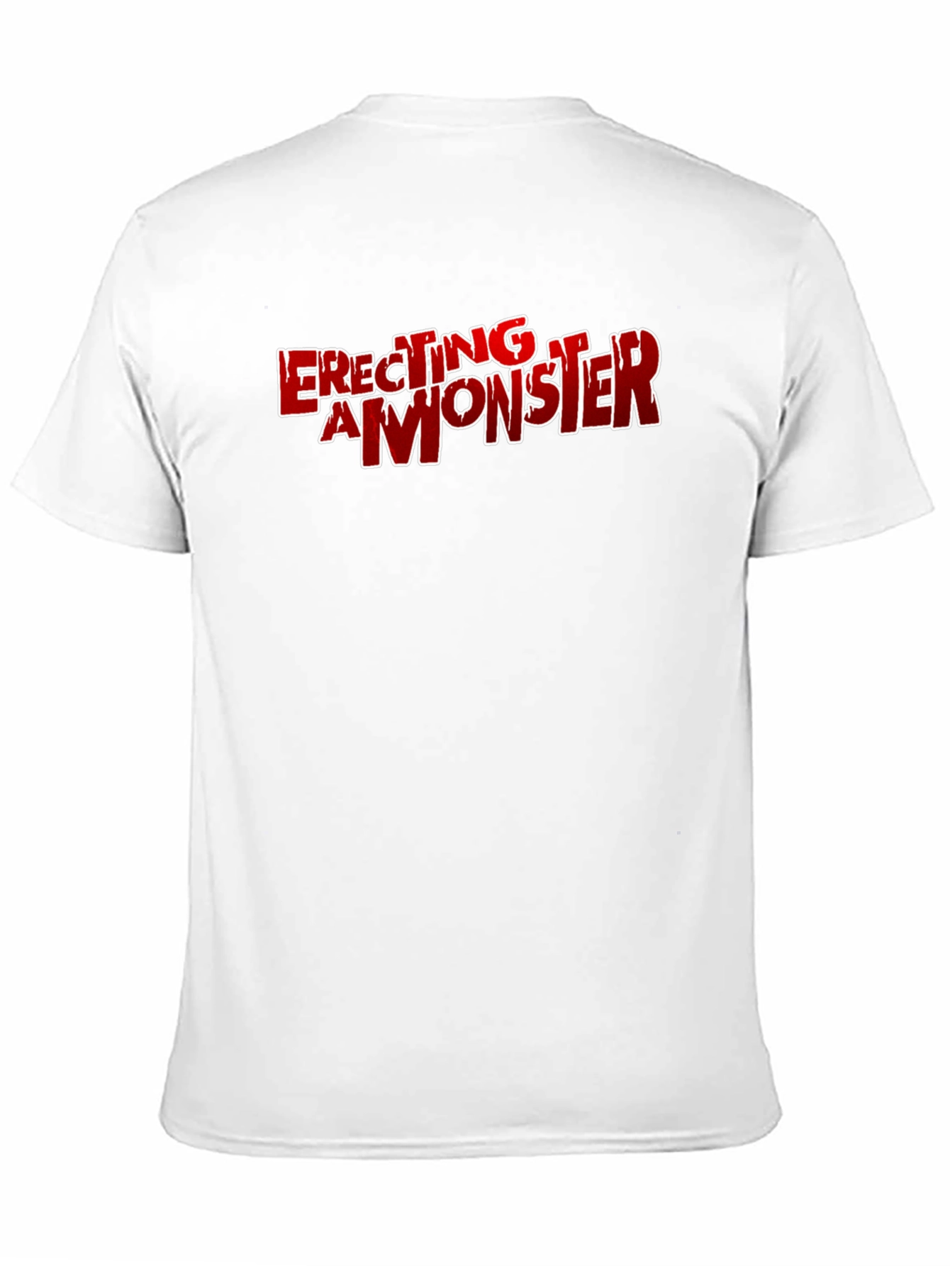 Erecting a Monster Graphic T-Shirt - Black