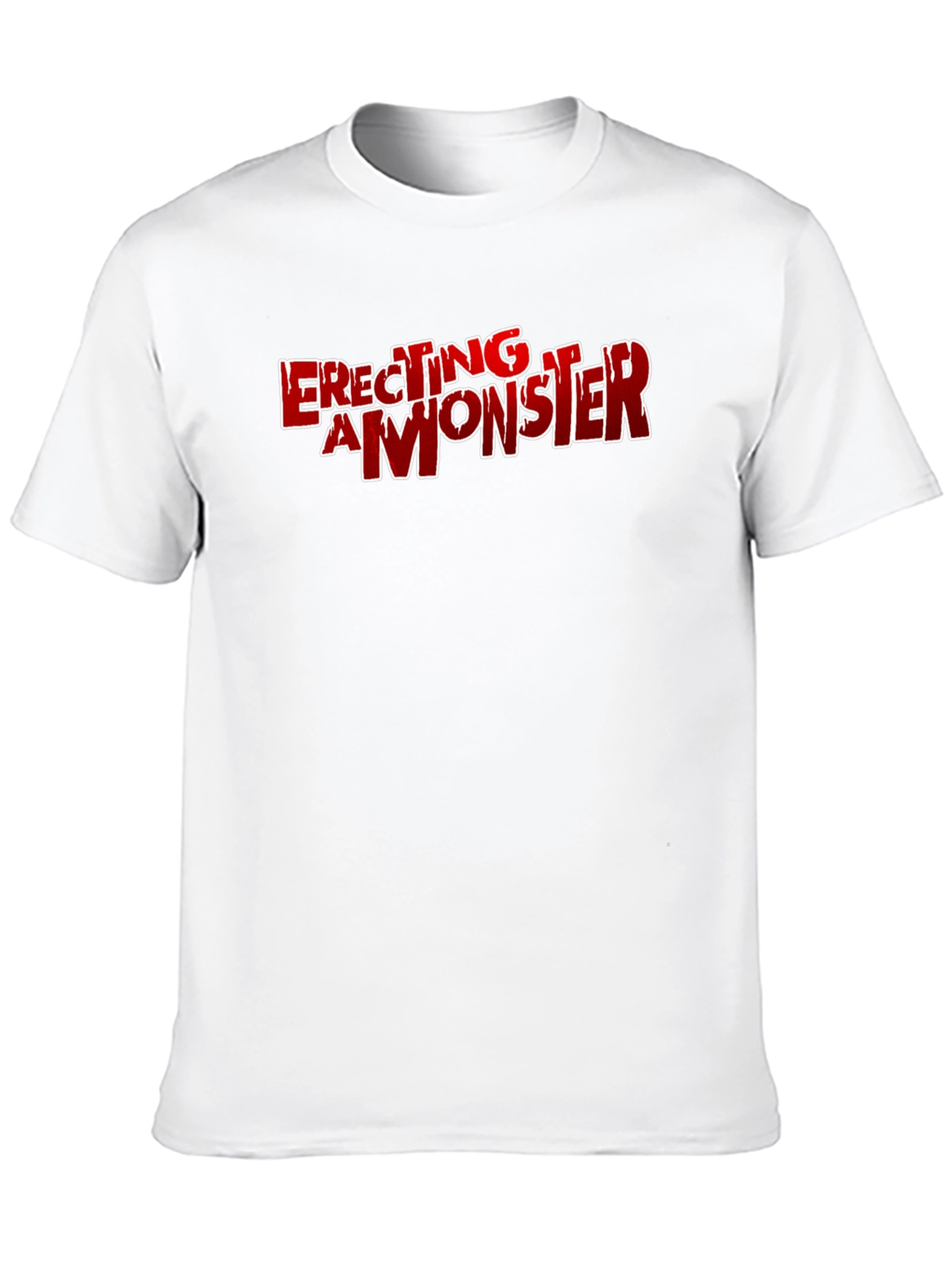 Erecting a Monster Graphic T-Shirt - Black