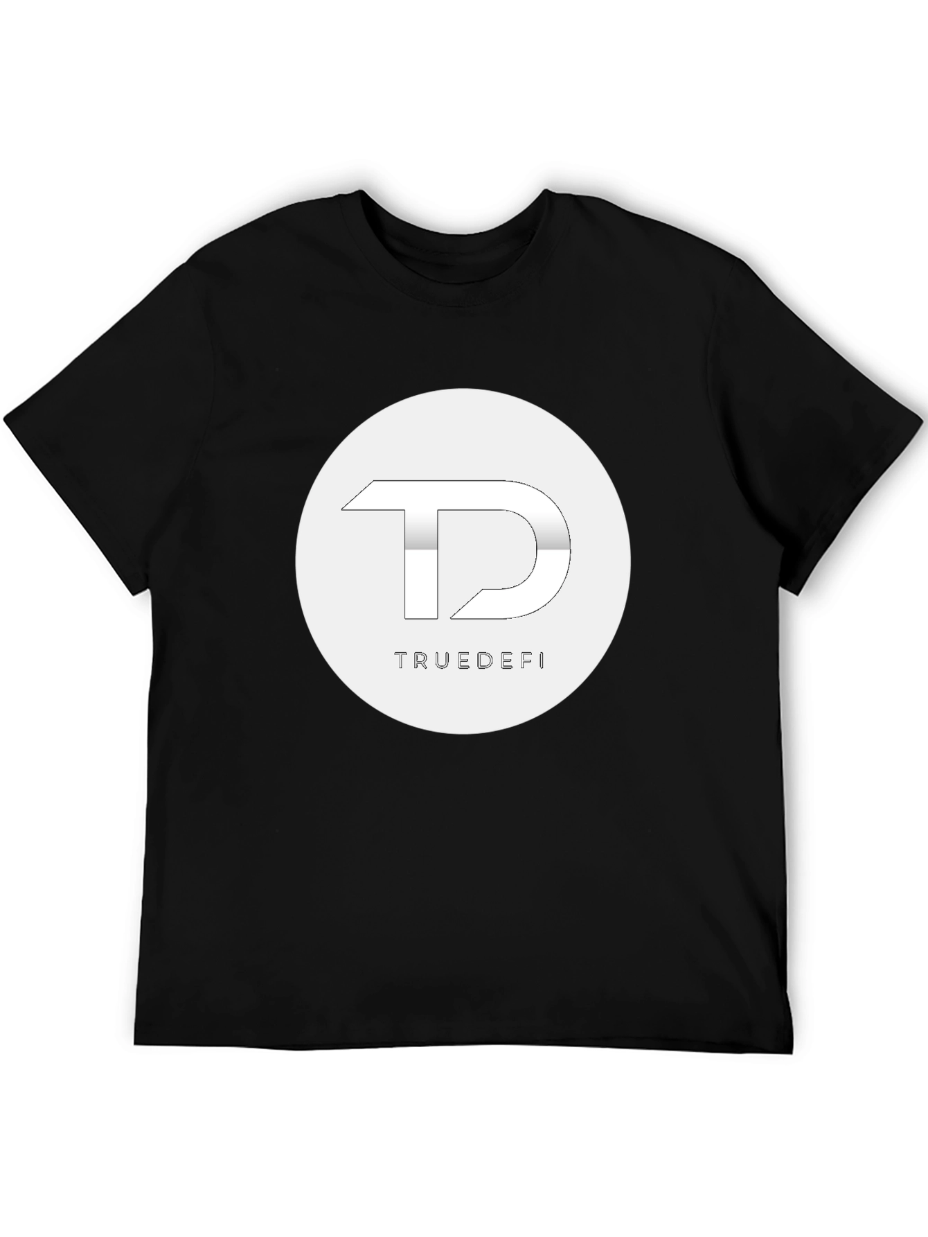 TrueDefi Black T-Shirt - Crypto Fashion