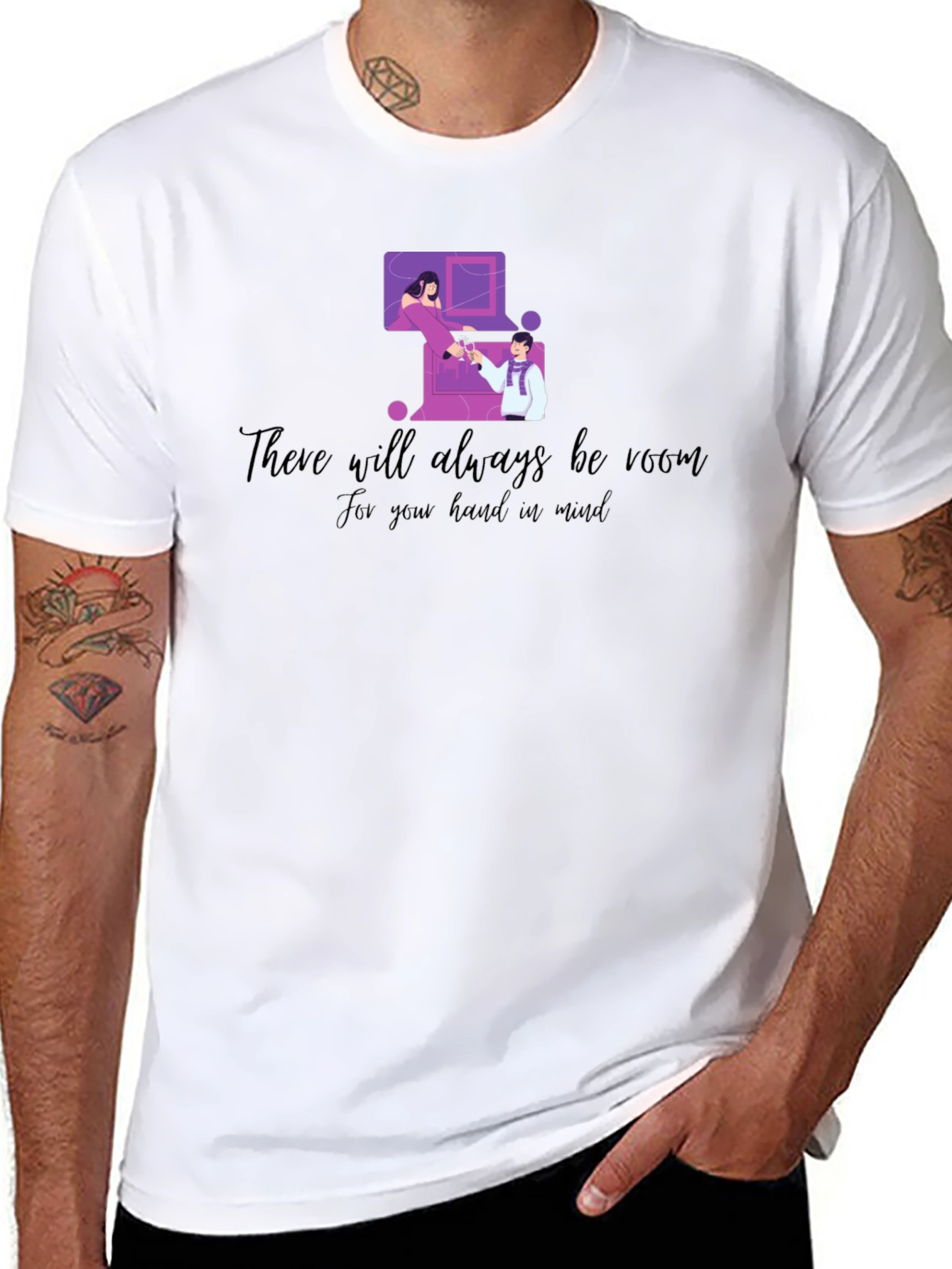 Virtual Toast T-Shirt - Always Be Room