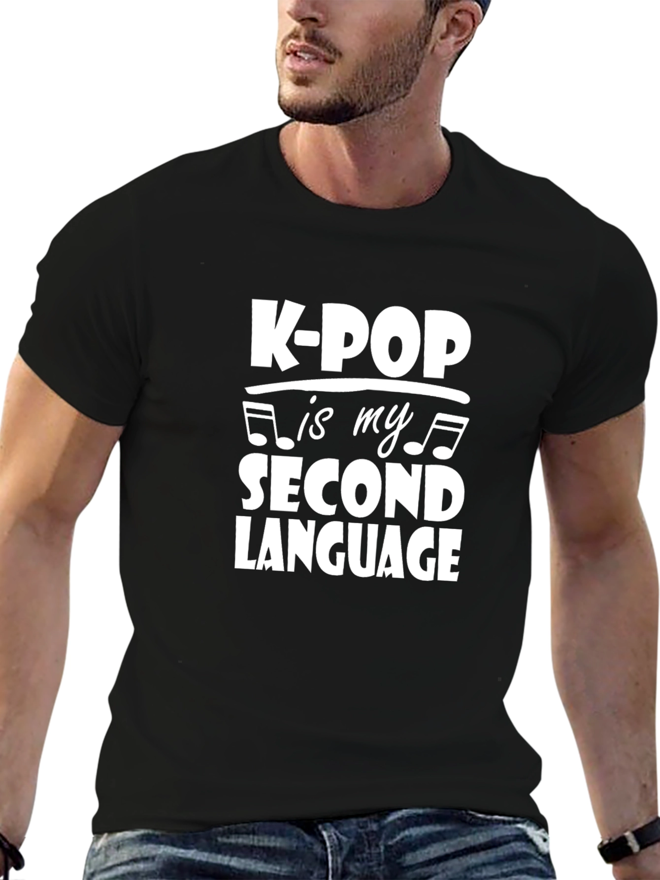K-Pop Is My Second Language Graphic T-Shirt